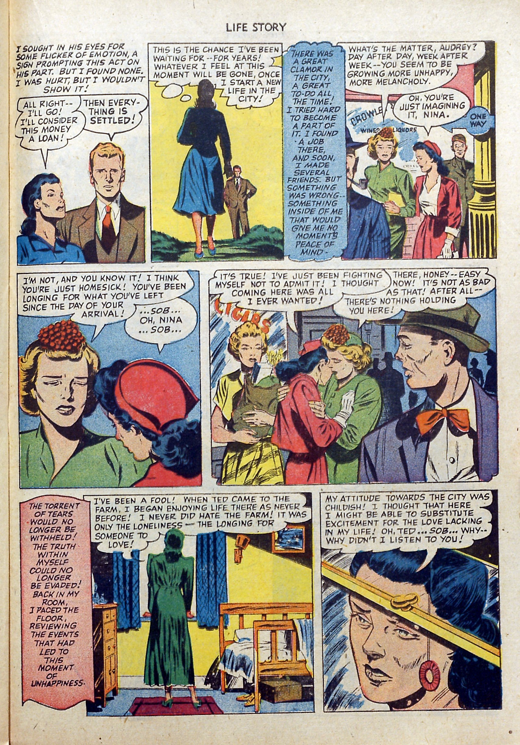 Read online Life Story comic -  Issue #34 - 21