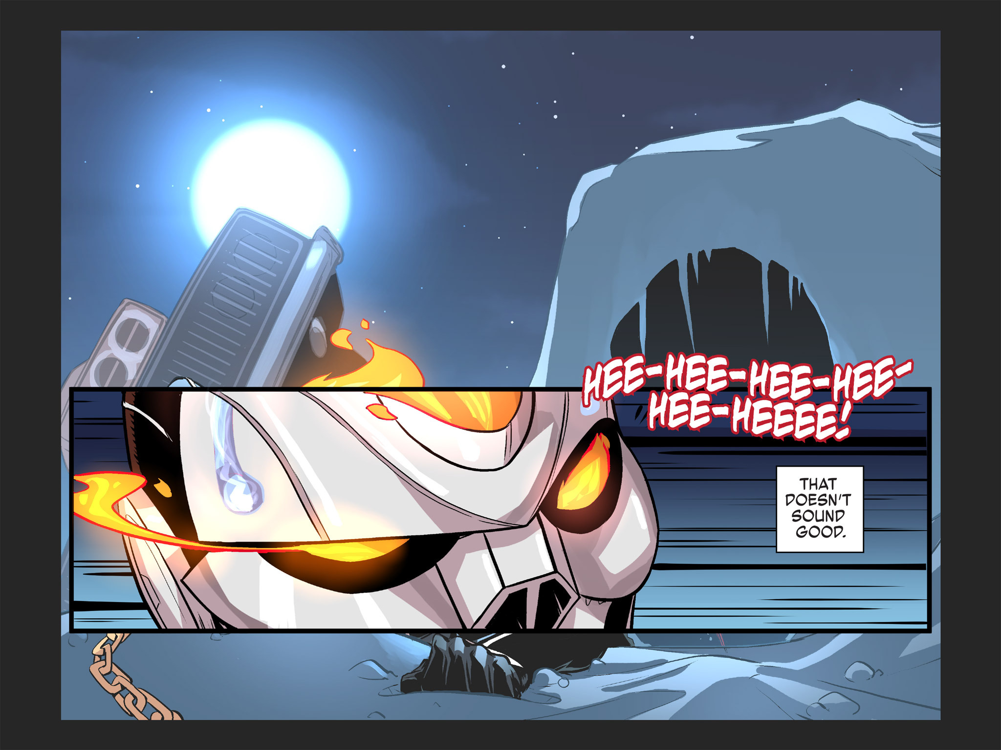 Read online Ghost Rider X-Mas Special Infinite Comic comic -  Issue # Full - 64