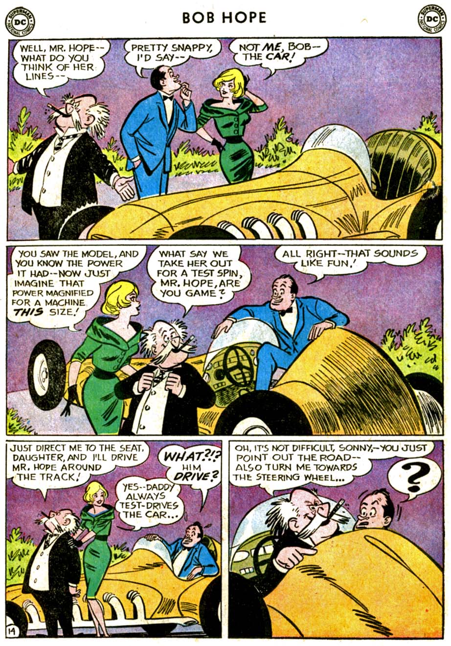 Read online The Adventures of Bob Hope comic -  Issue #78 - 18