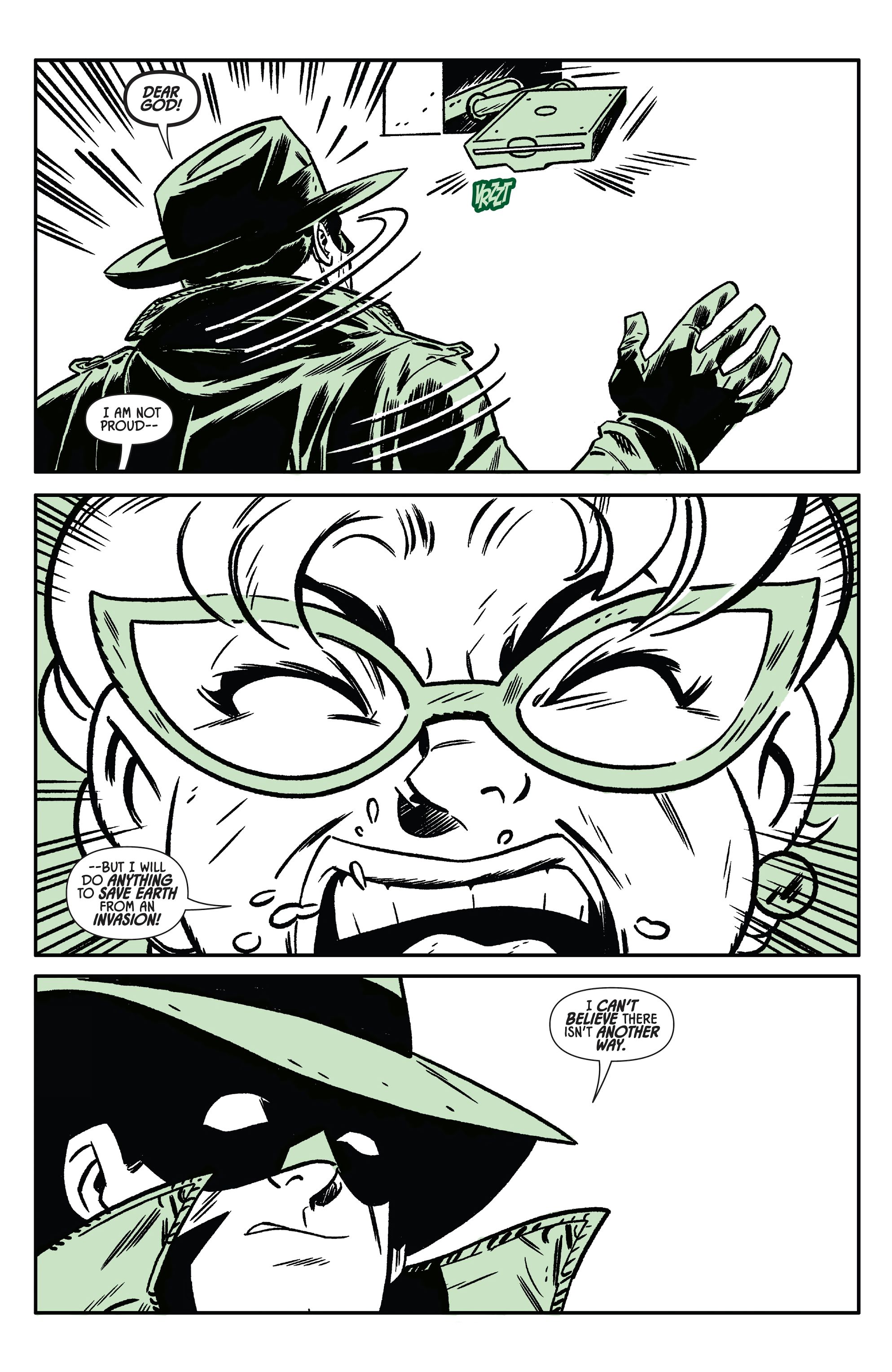 Read online The Green Hornet (2020) comic -  Issue # _Sky Lights Collection - 80
