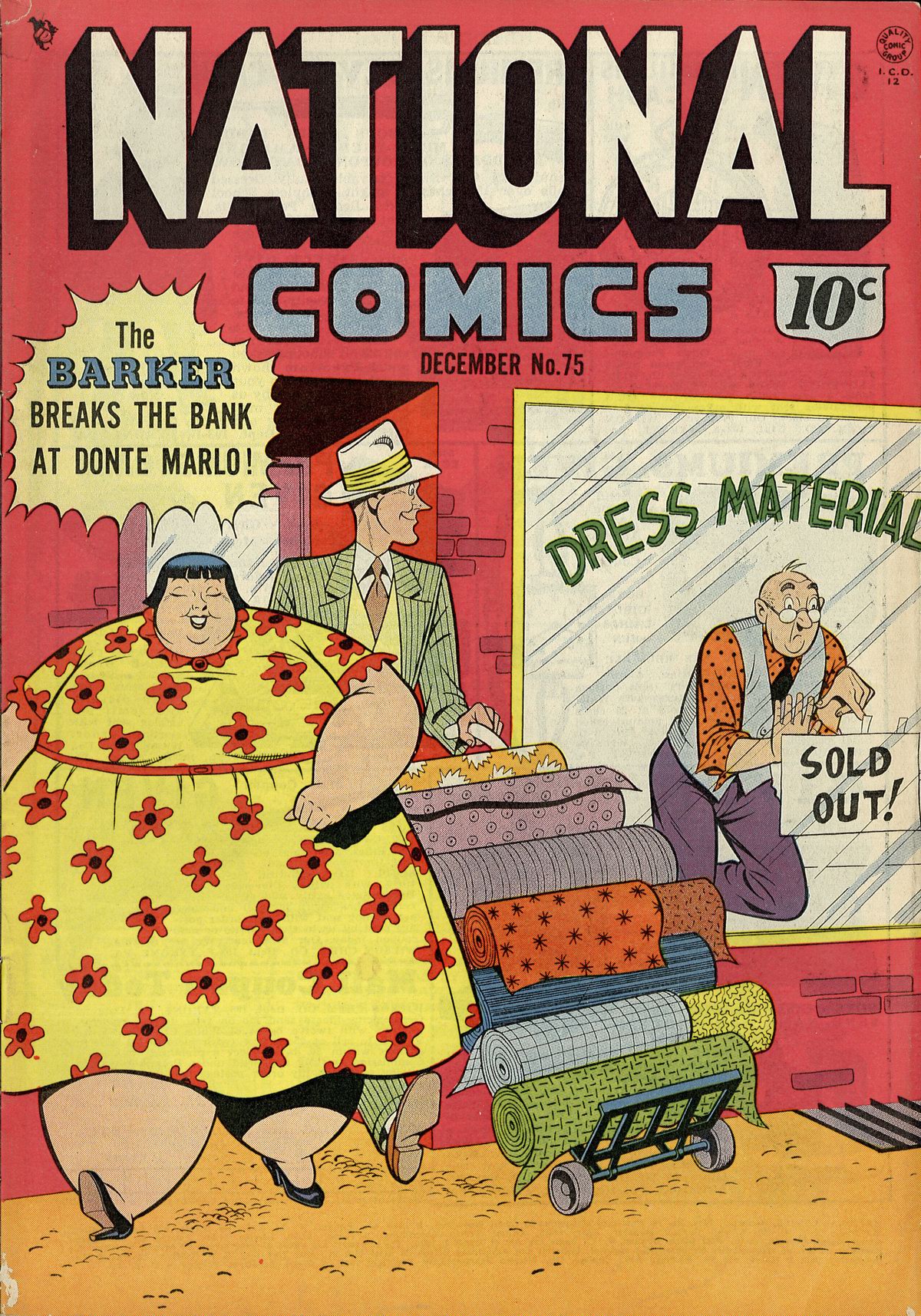 Read online National Comics comic -  Issue #75 - 1