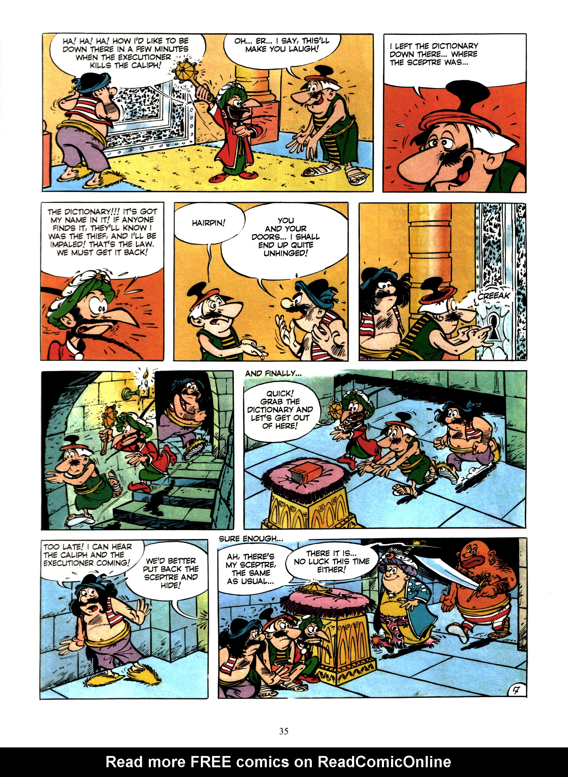 Read online Iznogoud comic -  Issue #4 - 33