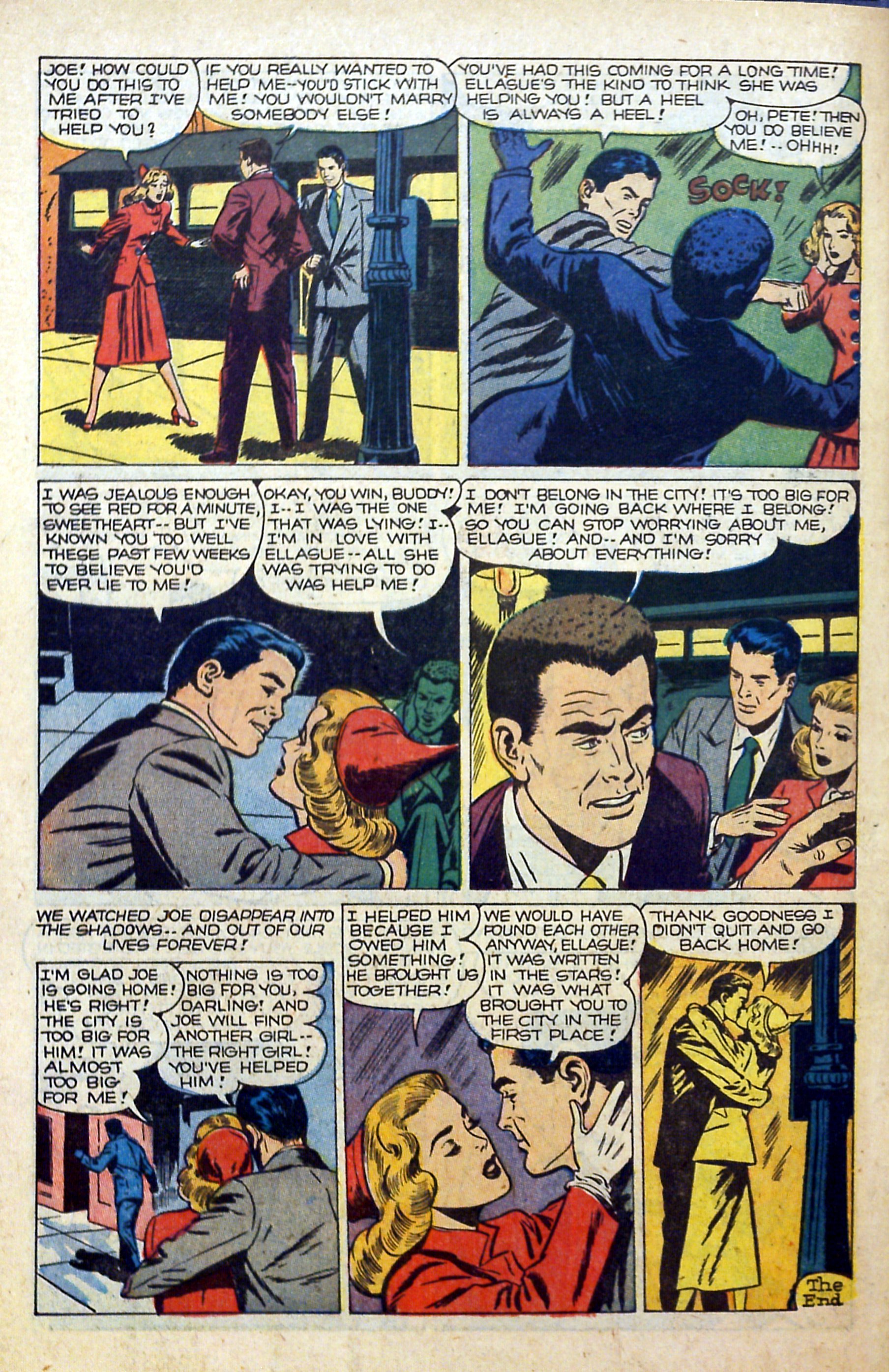 Read online Glamorous Romances comic -  Issue #68 - 34
