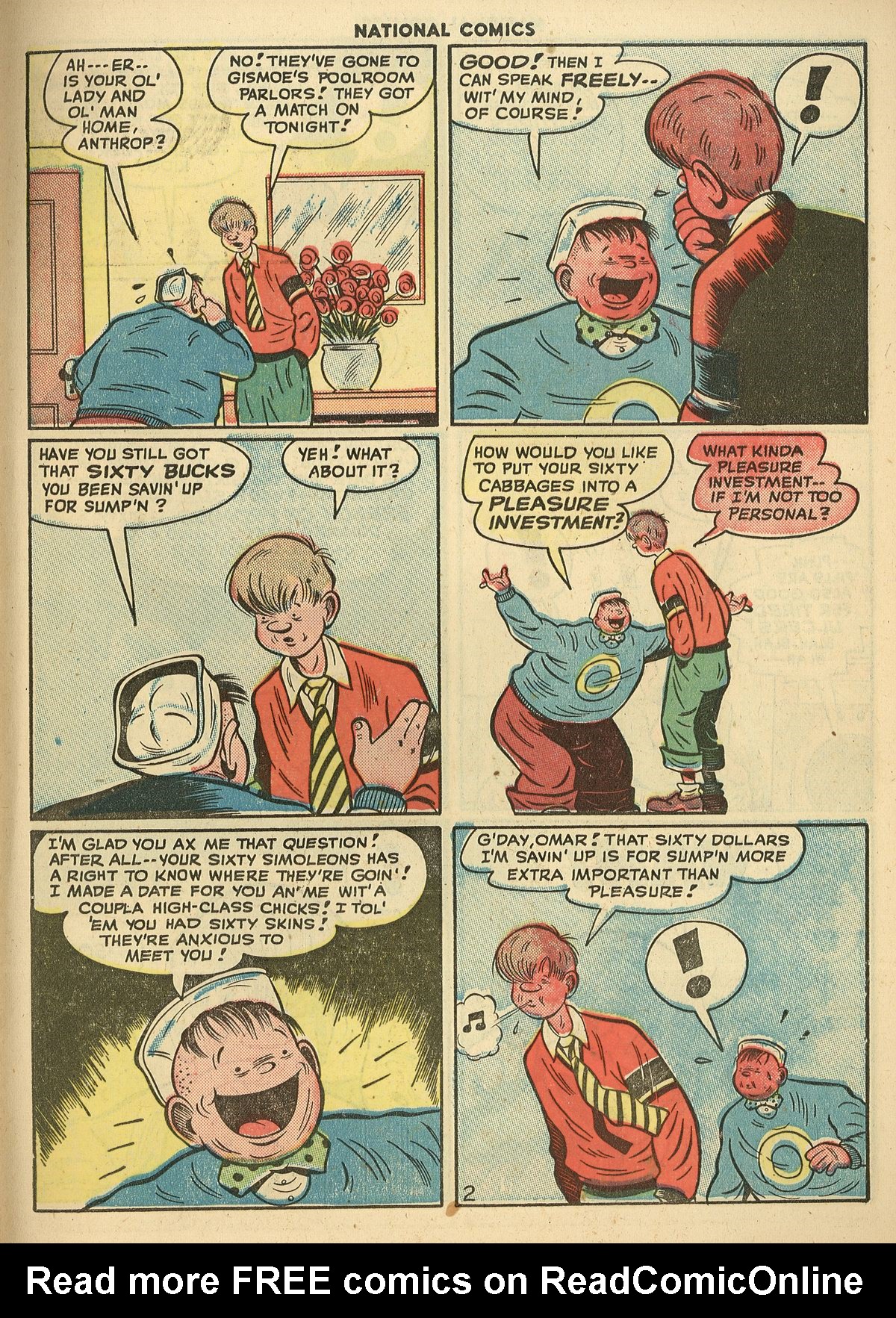 Read online National Comics comic -  Issue #66 - 38