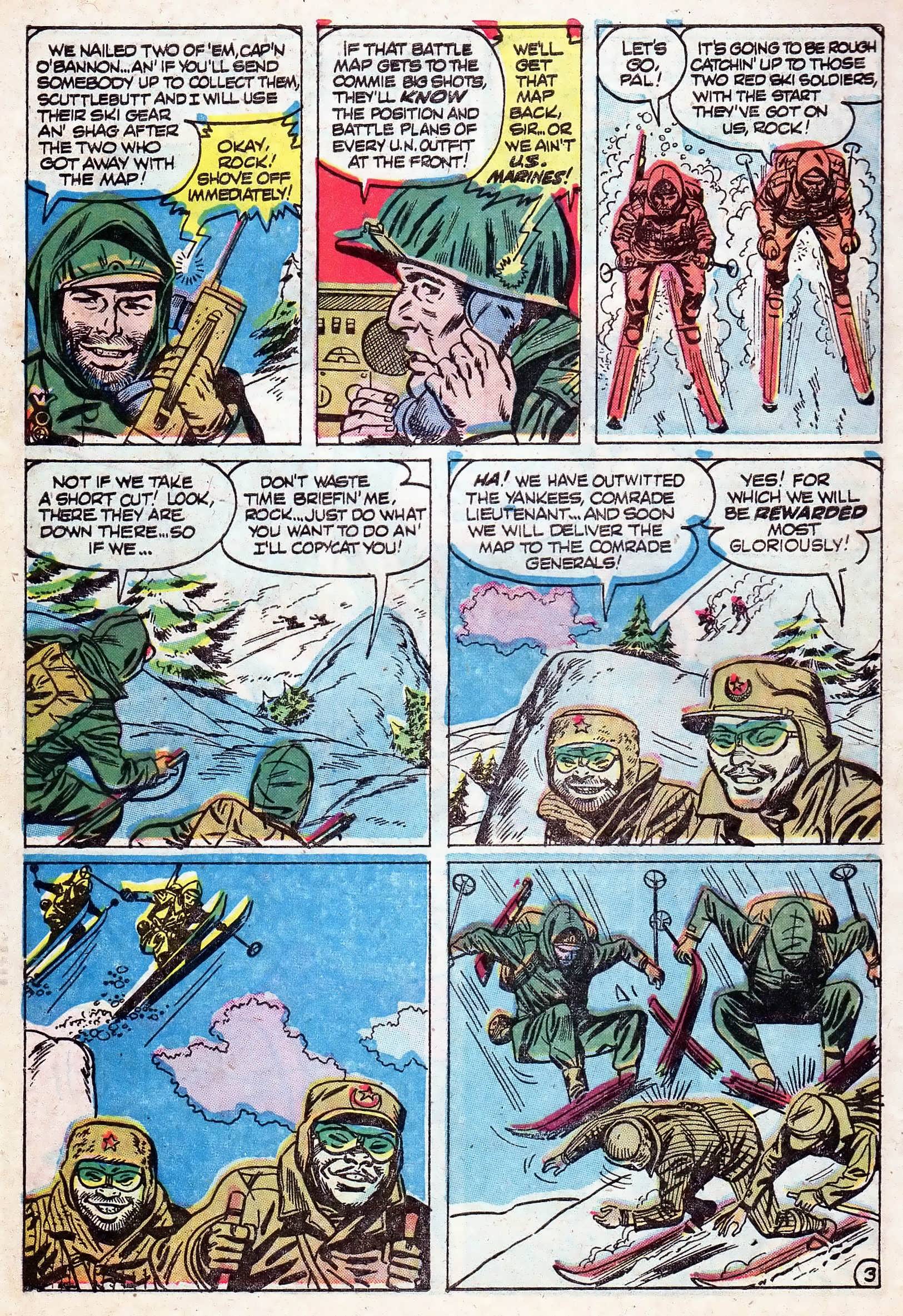 Read online Marines in Action comic -  Issue #10 - 30