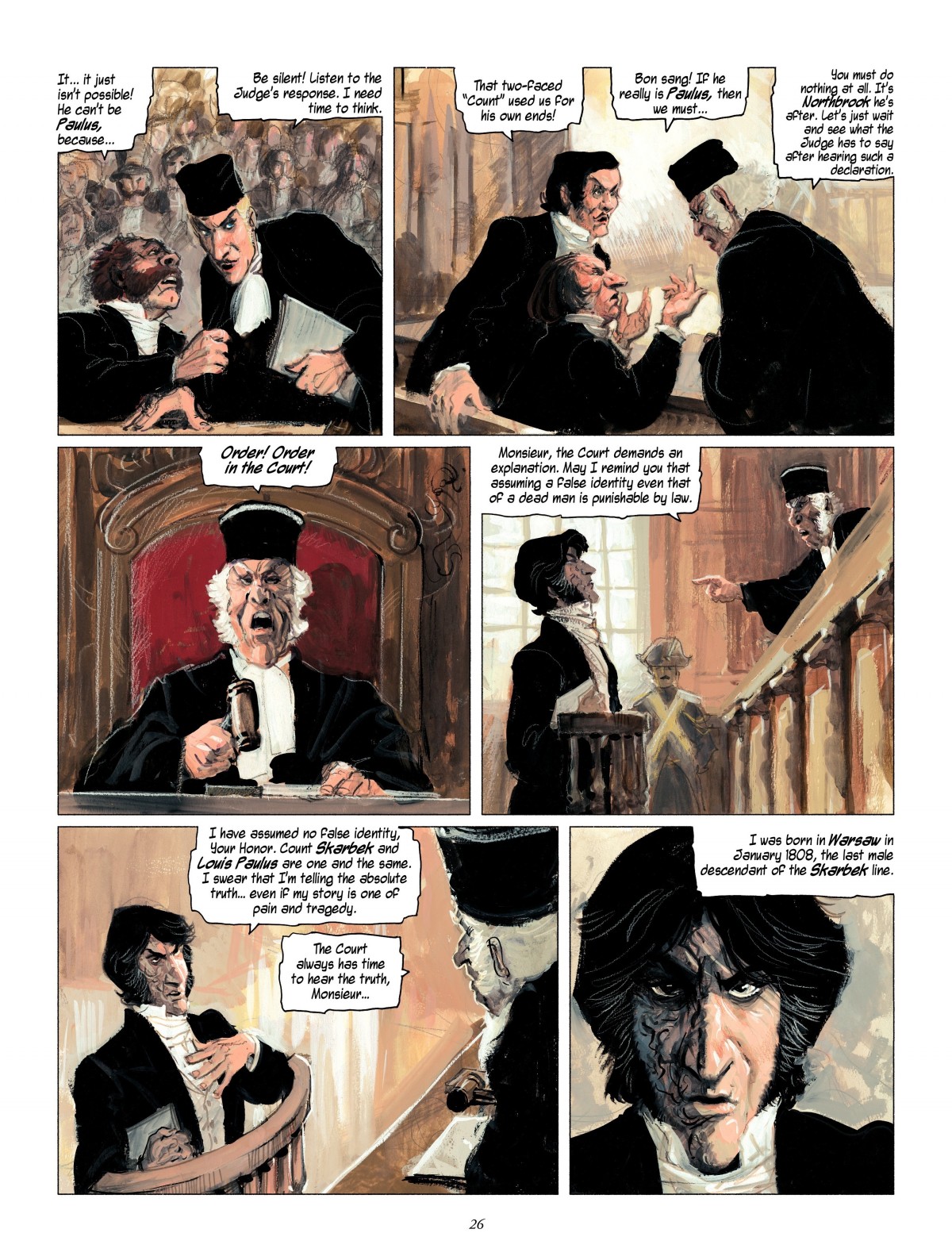 Read online The Revenge of Count Skarbek comic -  Issue #1 - 26