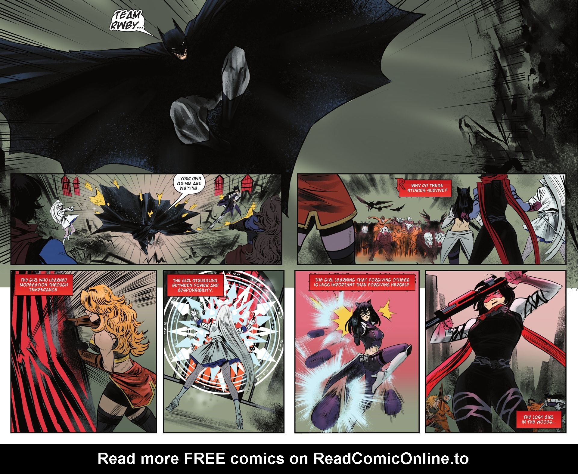 Read online DC/RWBY comic -  Issue #6 - 18