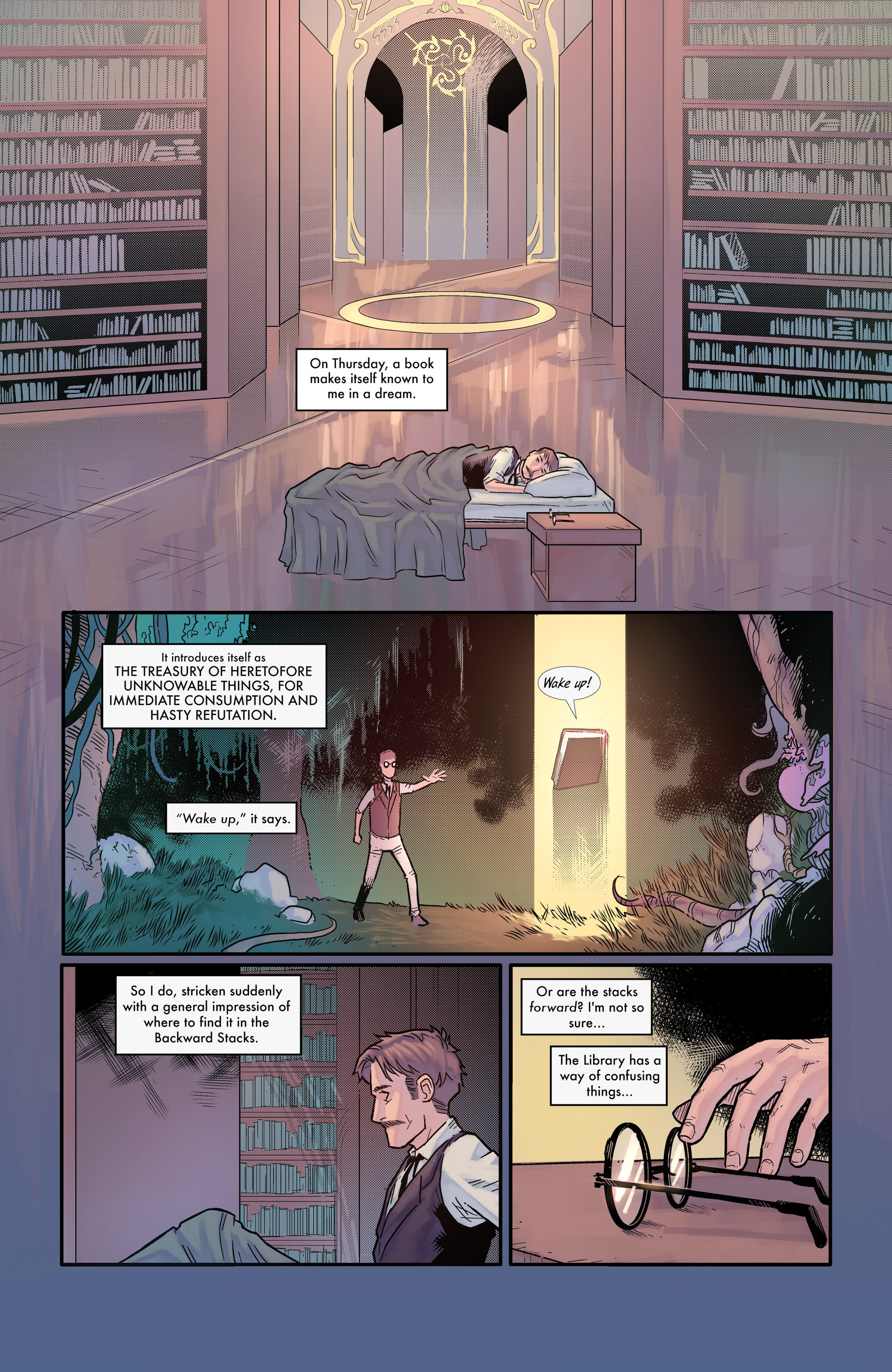 Read online One Week in the Library comic -  Issue # Full - 7