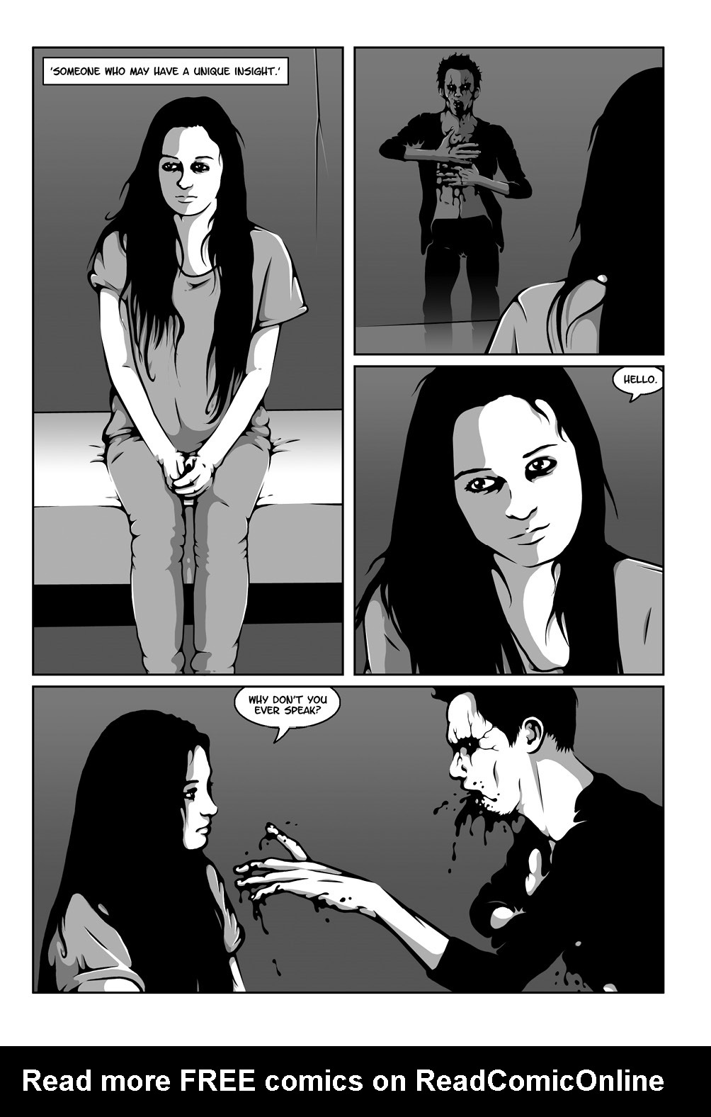 Read online Hollow Girl comic -  Issue #4 - 8