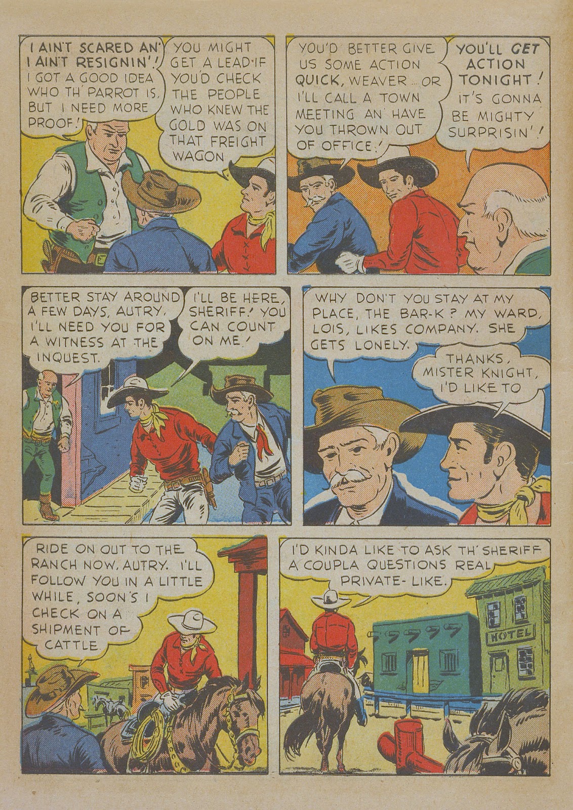 Gene Autry Comics issue 10 - Page 10
