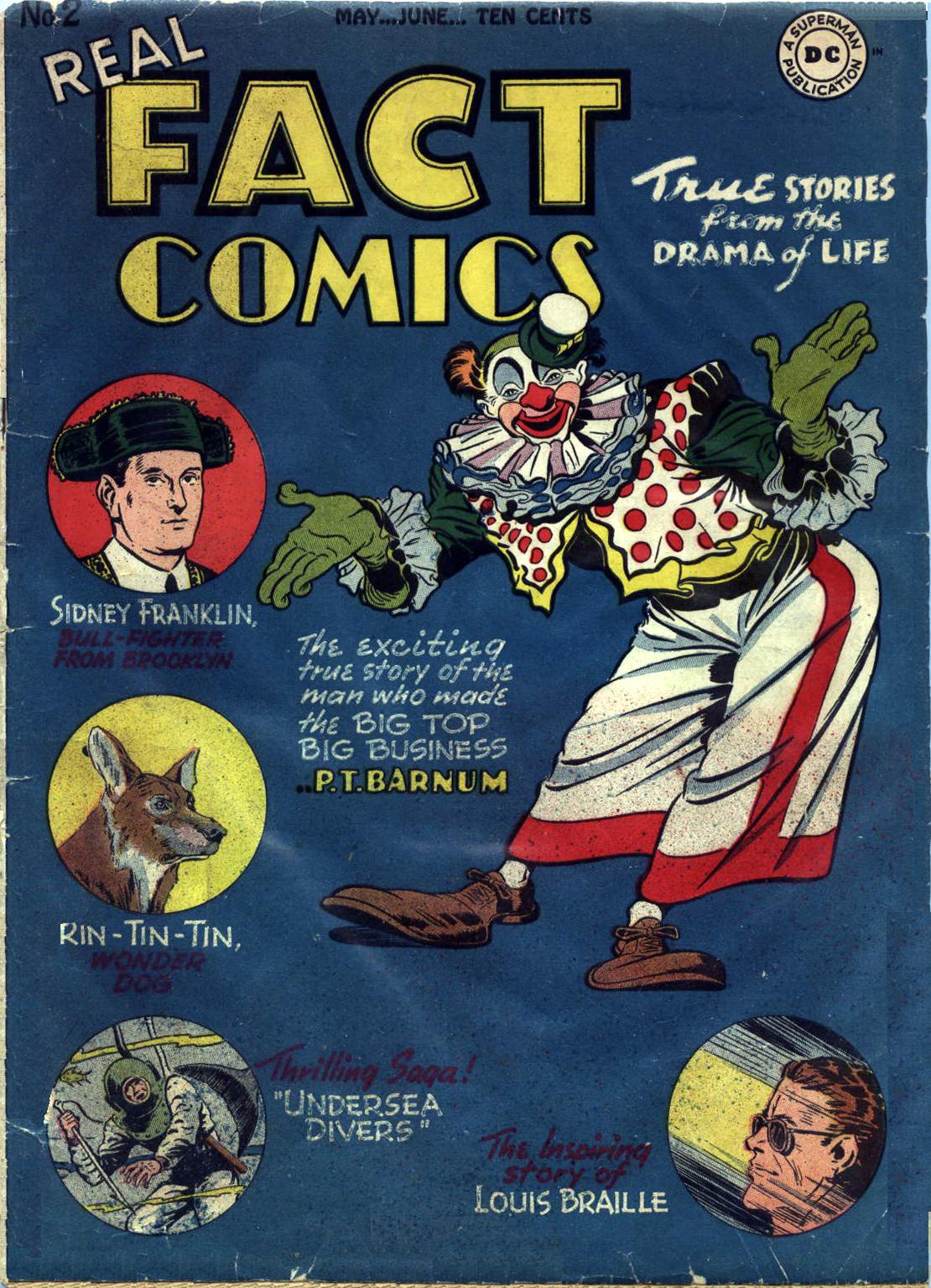 Read online Real Fact Comics comic -  Issue #2 - 1