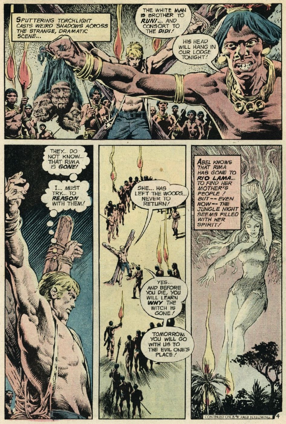 Read online Rima, The Jungle Girl comic -  Issue #4 - 7