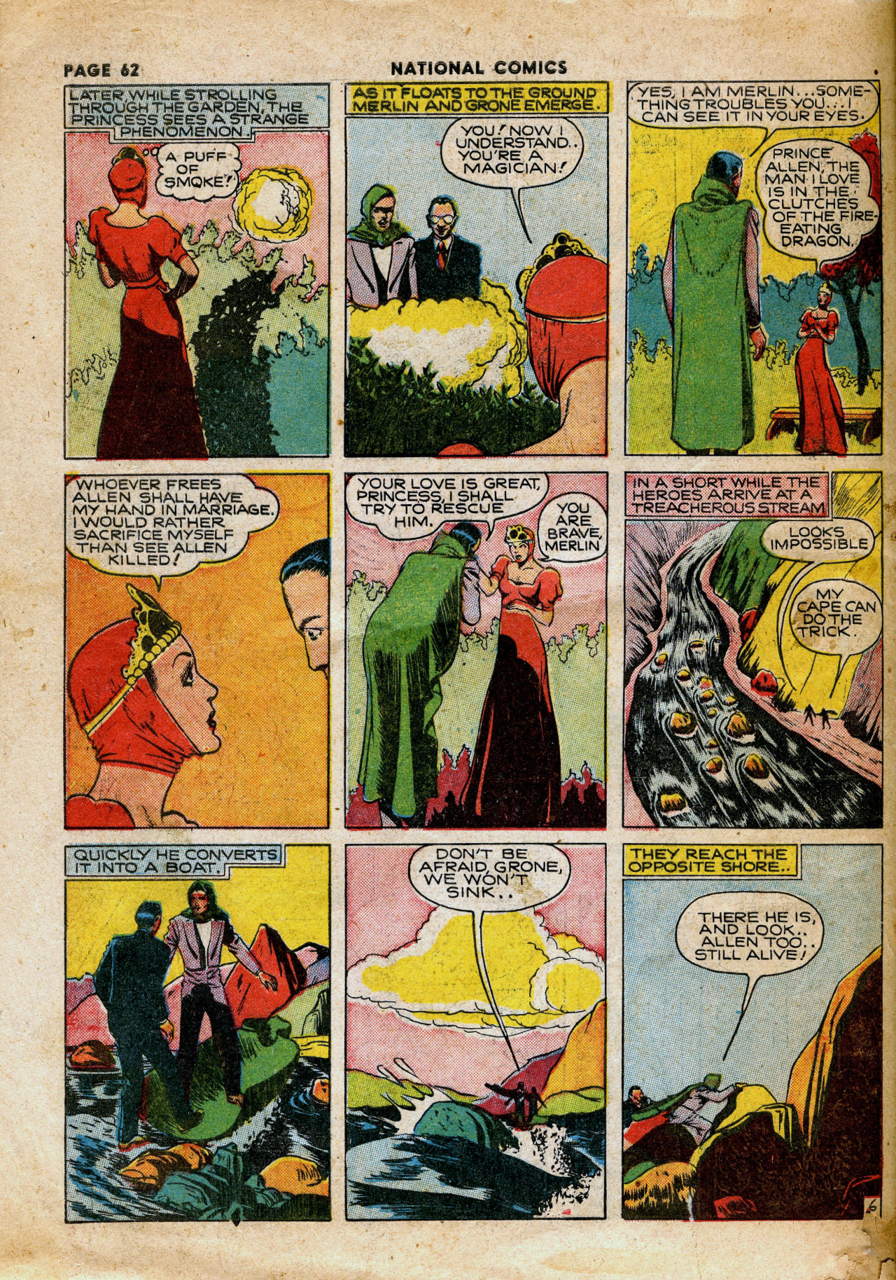 Read online National Comics comic -  Issue #7 - 64