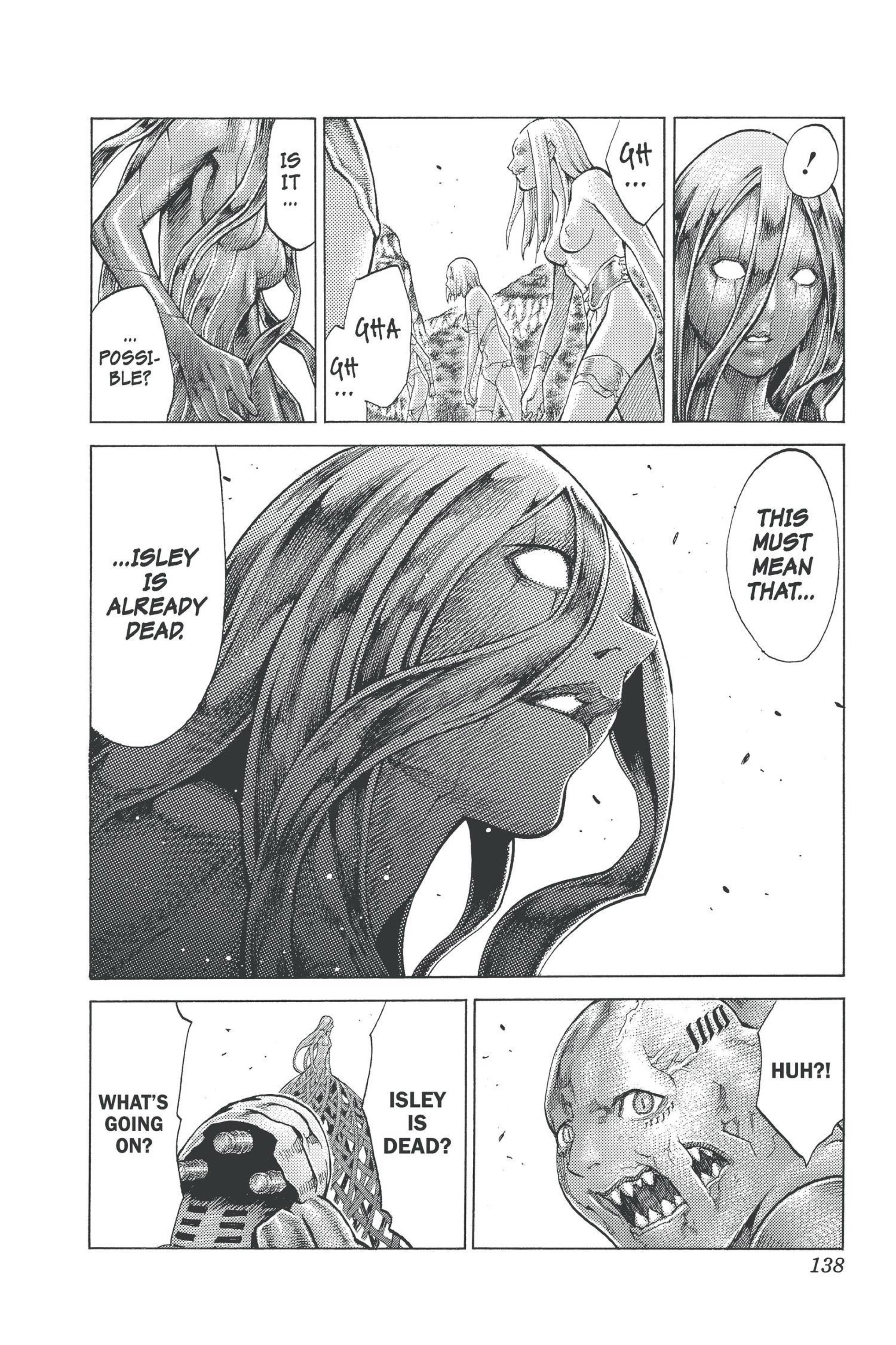 Read online Claymore comic -  Issue #17 - 126