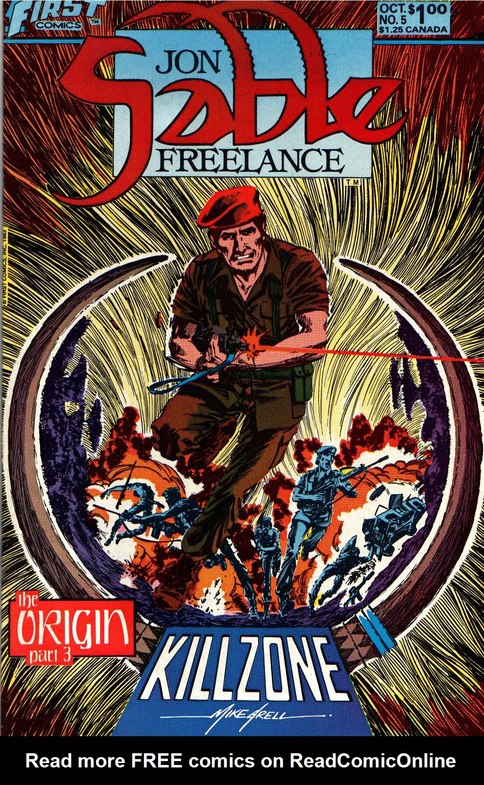 Read online Jon Sable, Freelance comic -  Issue #5 - 1