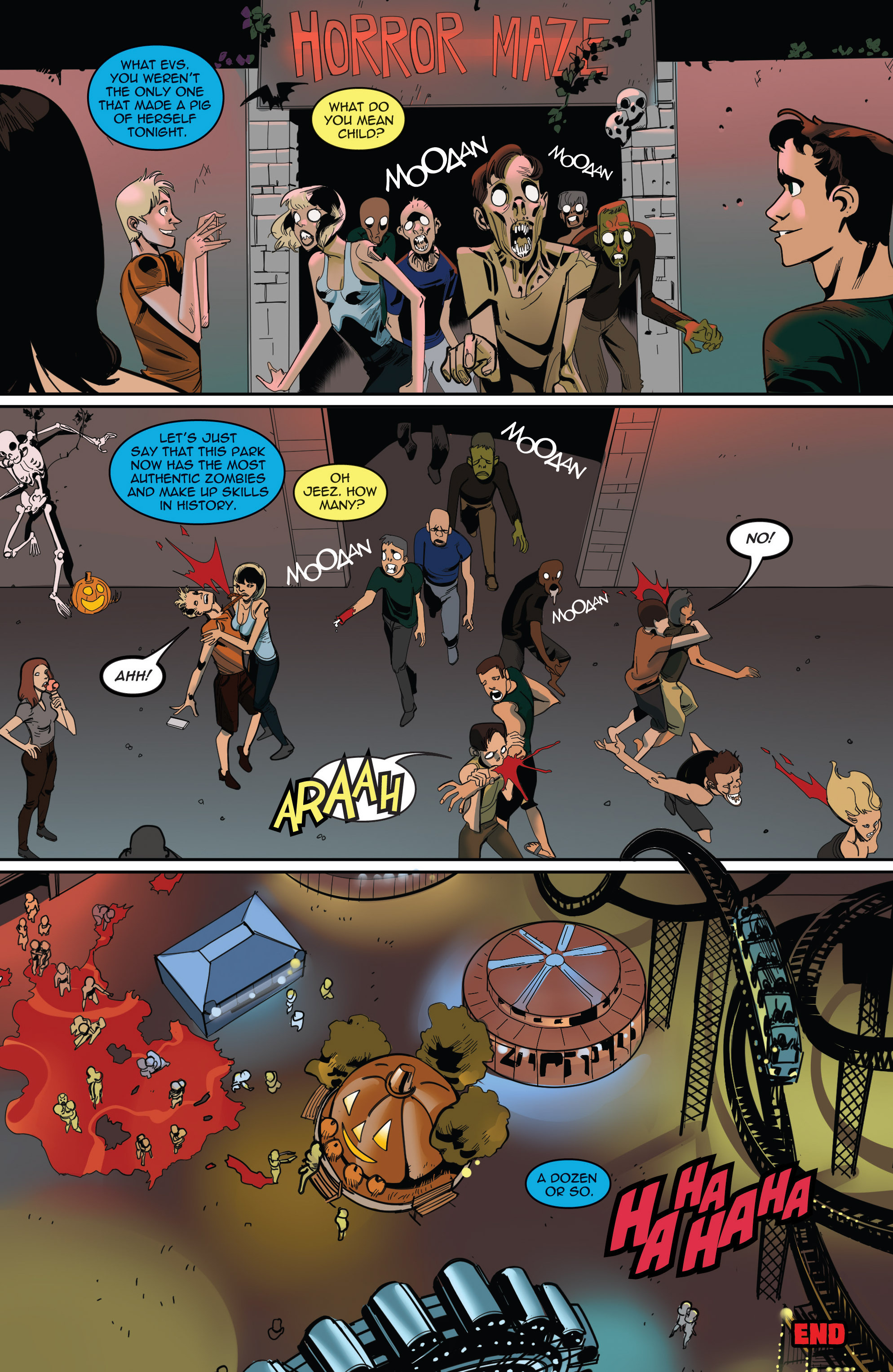 Read online Zombie Tramp Halloween Special comic -  Issue # Full - 17