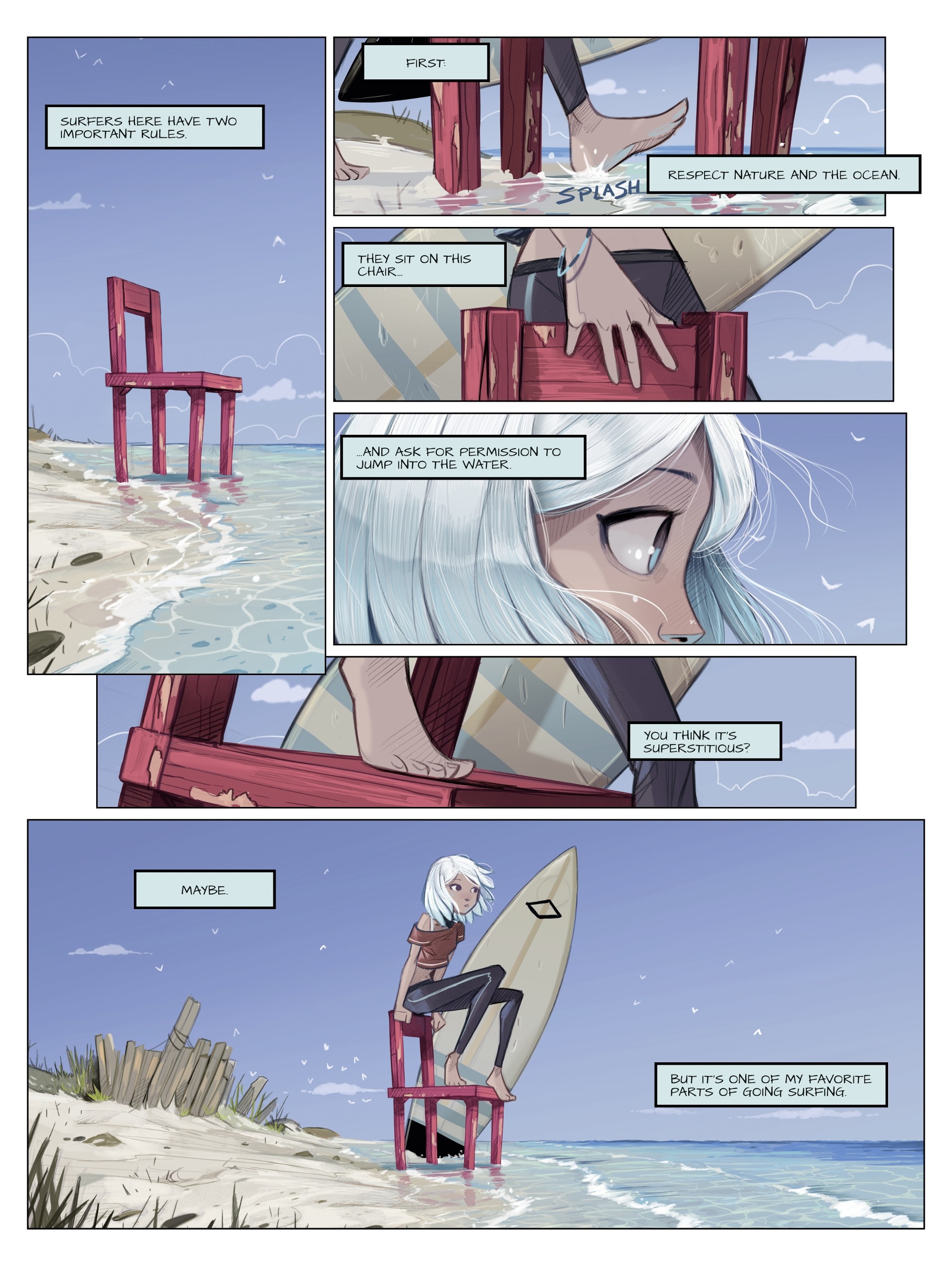 Read online Sofia: Red Chair Beach comic -  Issue # TPB - 4