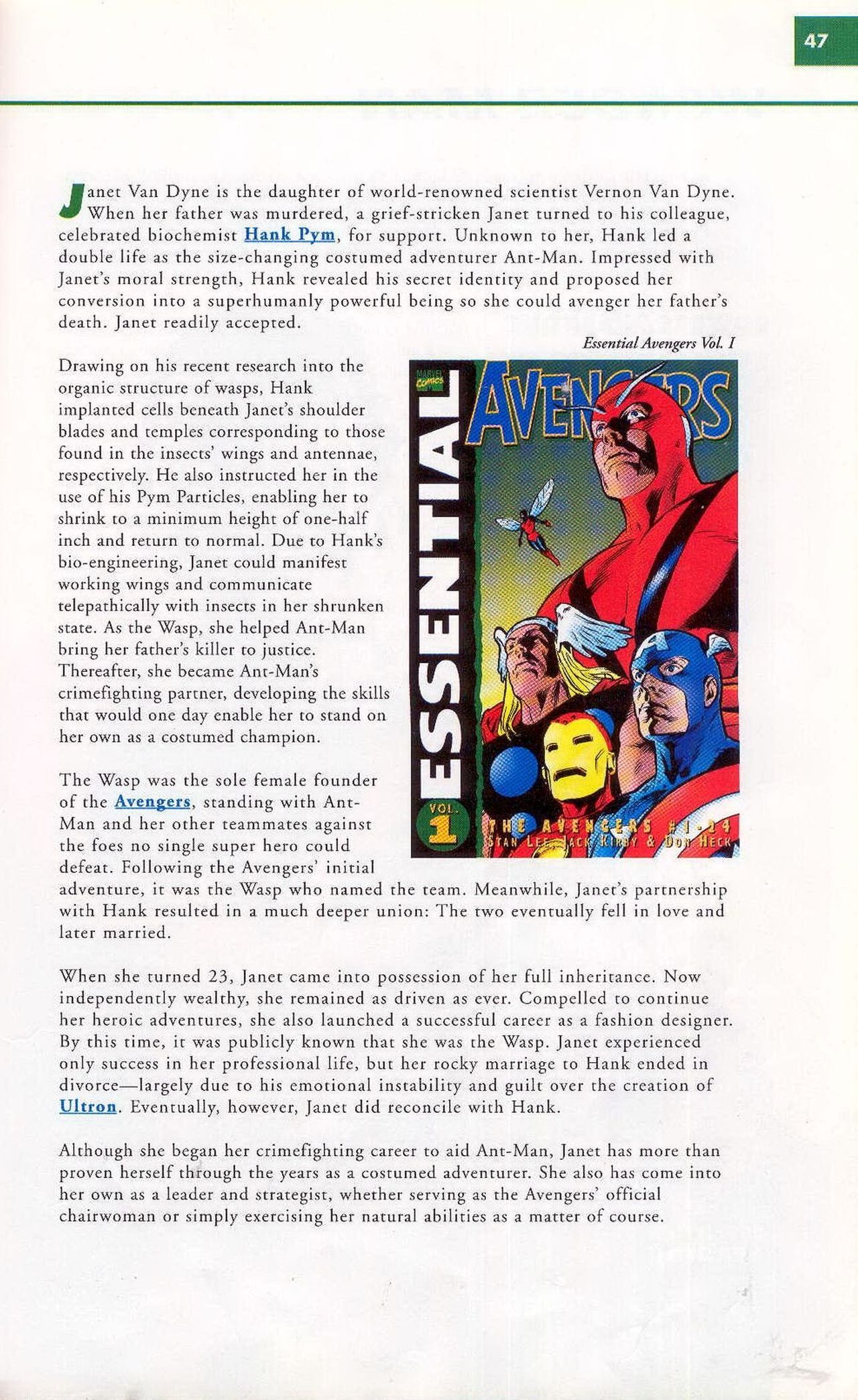 Read online Marvel Encyclopedia comic -  Issue # TPB 1 - 45