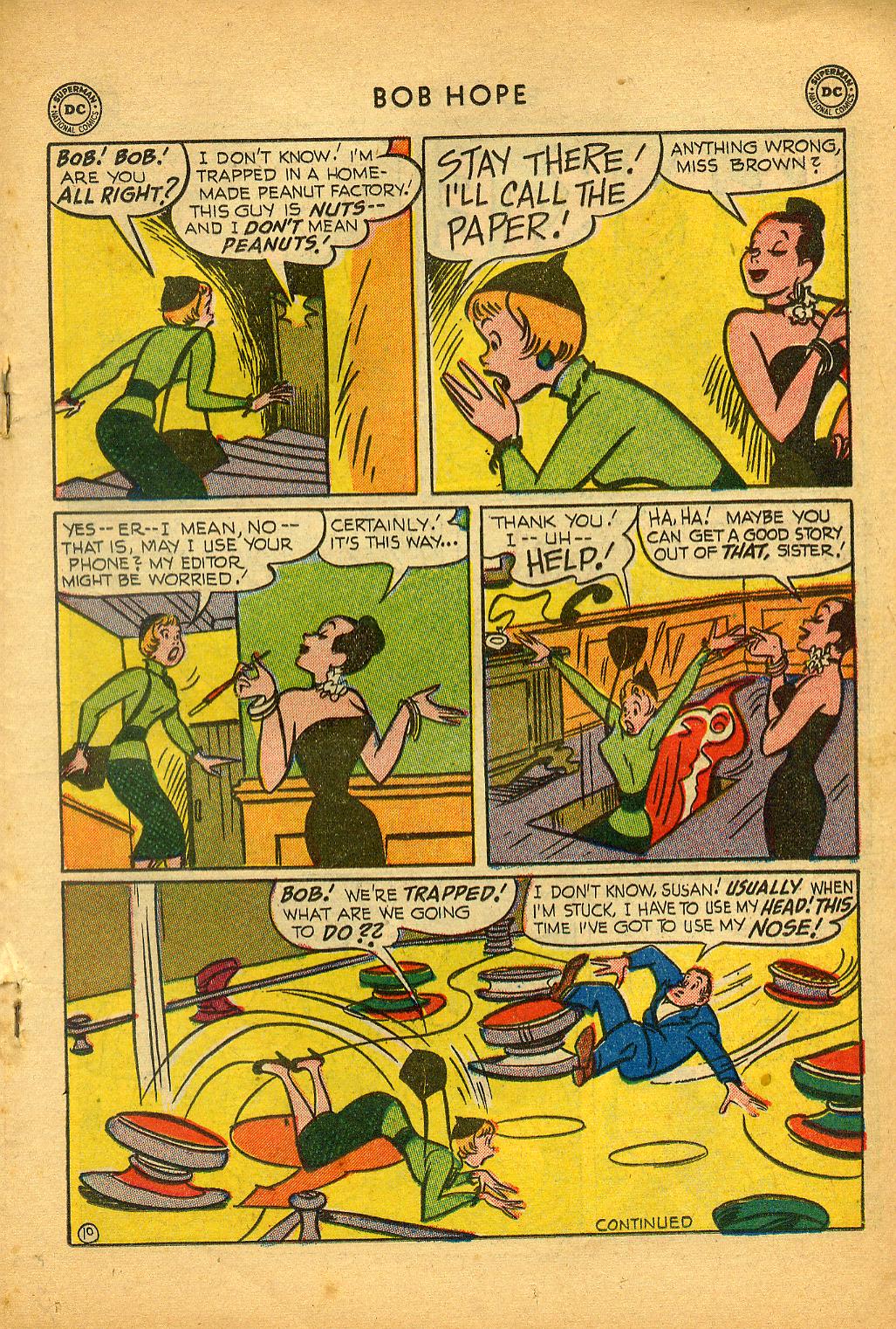 Read online The Adventures of Bob Hope comic -  Issue #28 - 23