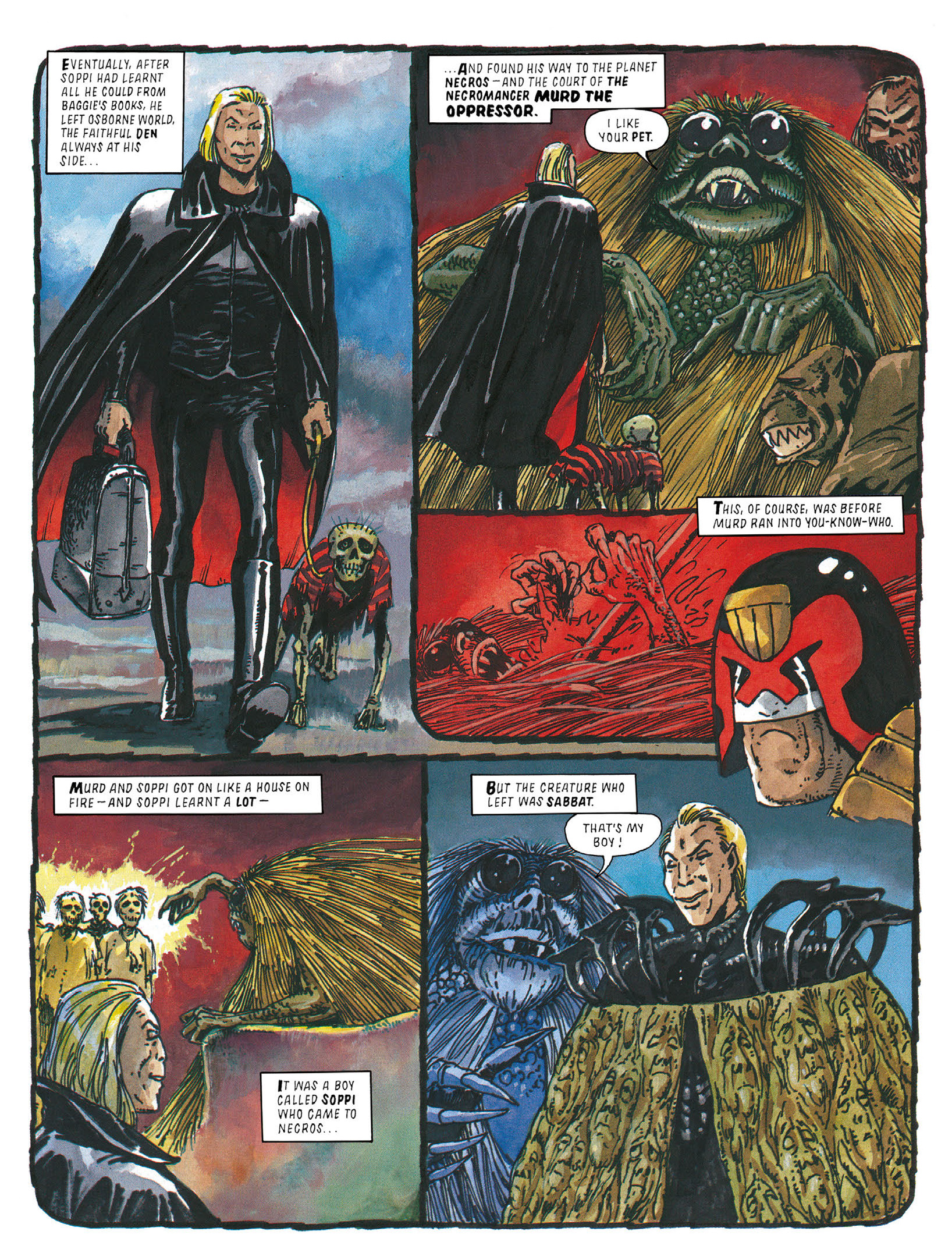 Read online Essential Judge Dredd: Judgement Day comic -  Issue # TPB - 131