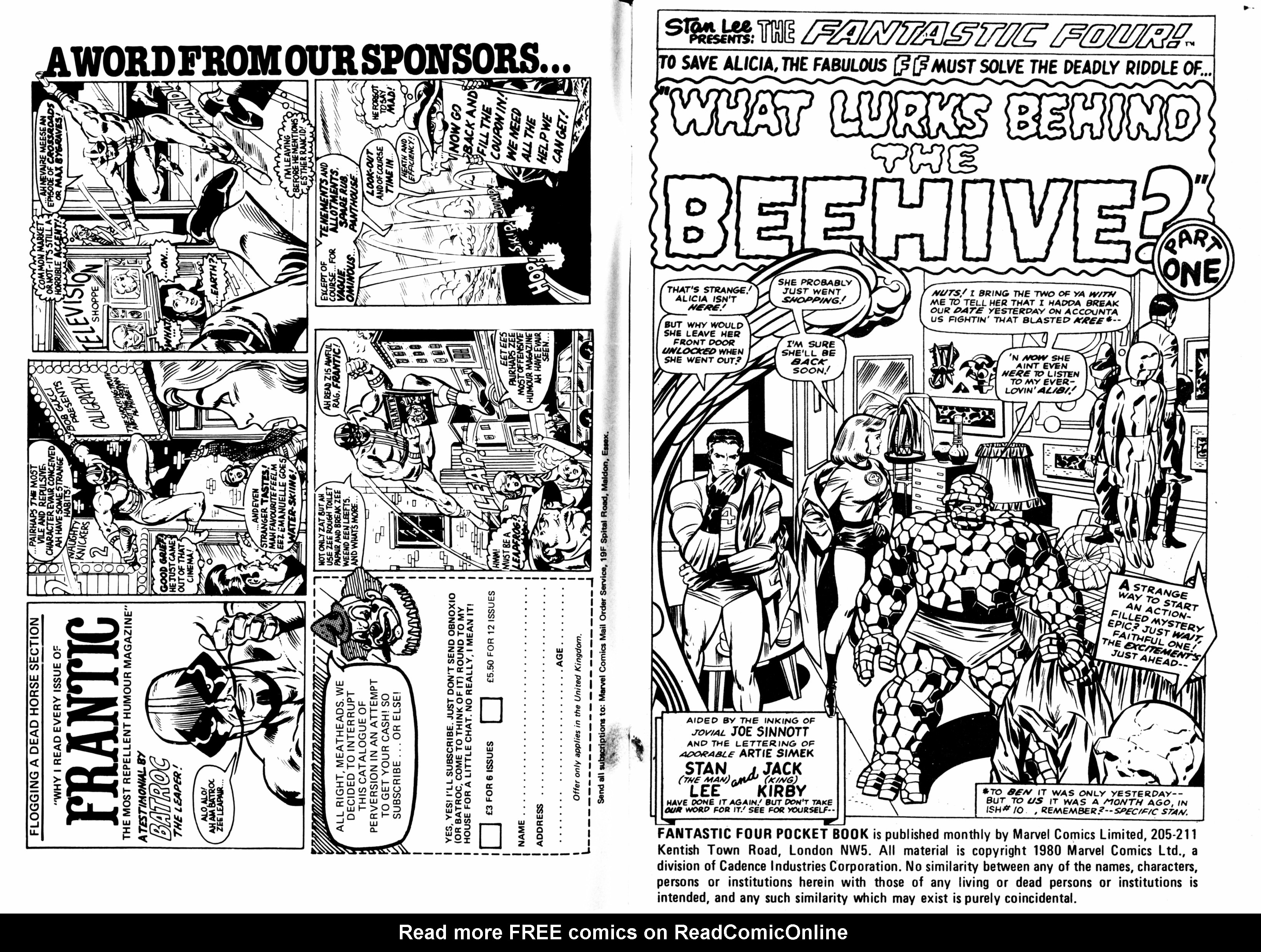 Read online Fantastic Four Pocket Book comic -  Issue #11 - 3