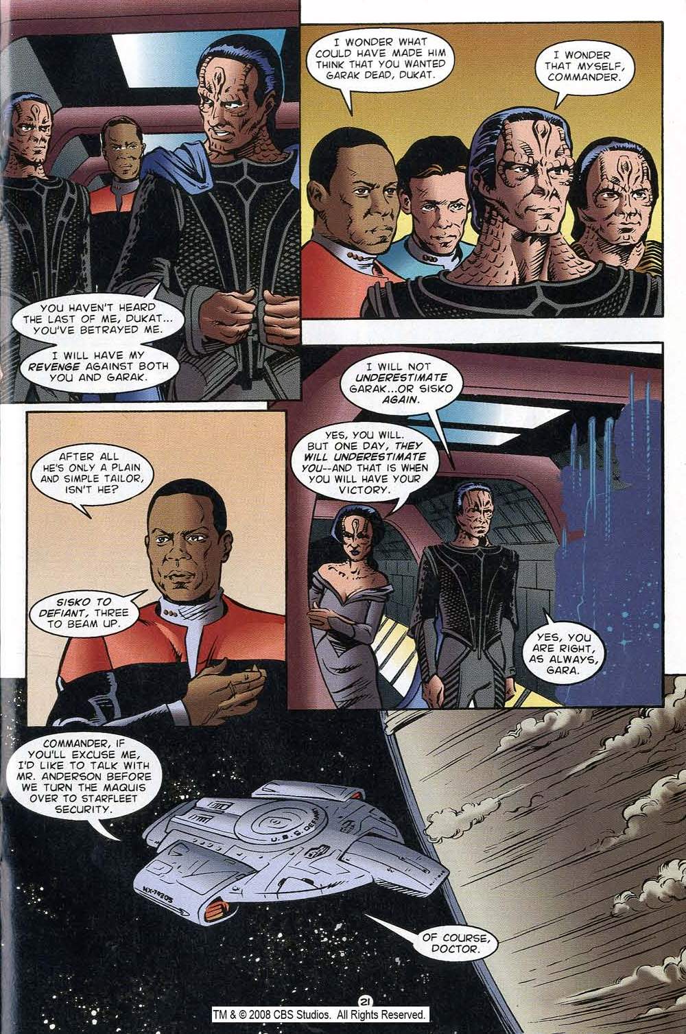 Read online Star Trek: Deep Space Nine, The Maquis comic -  Issue #3 - 27