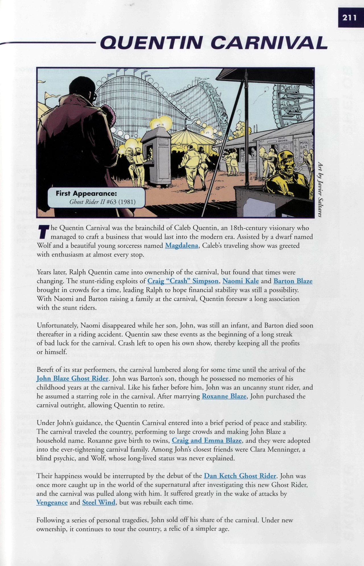 Read online Marvel Encyclopedia comic -  Issue # TPB 5 - 214