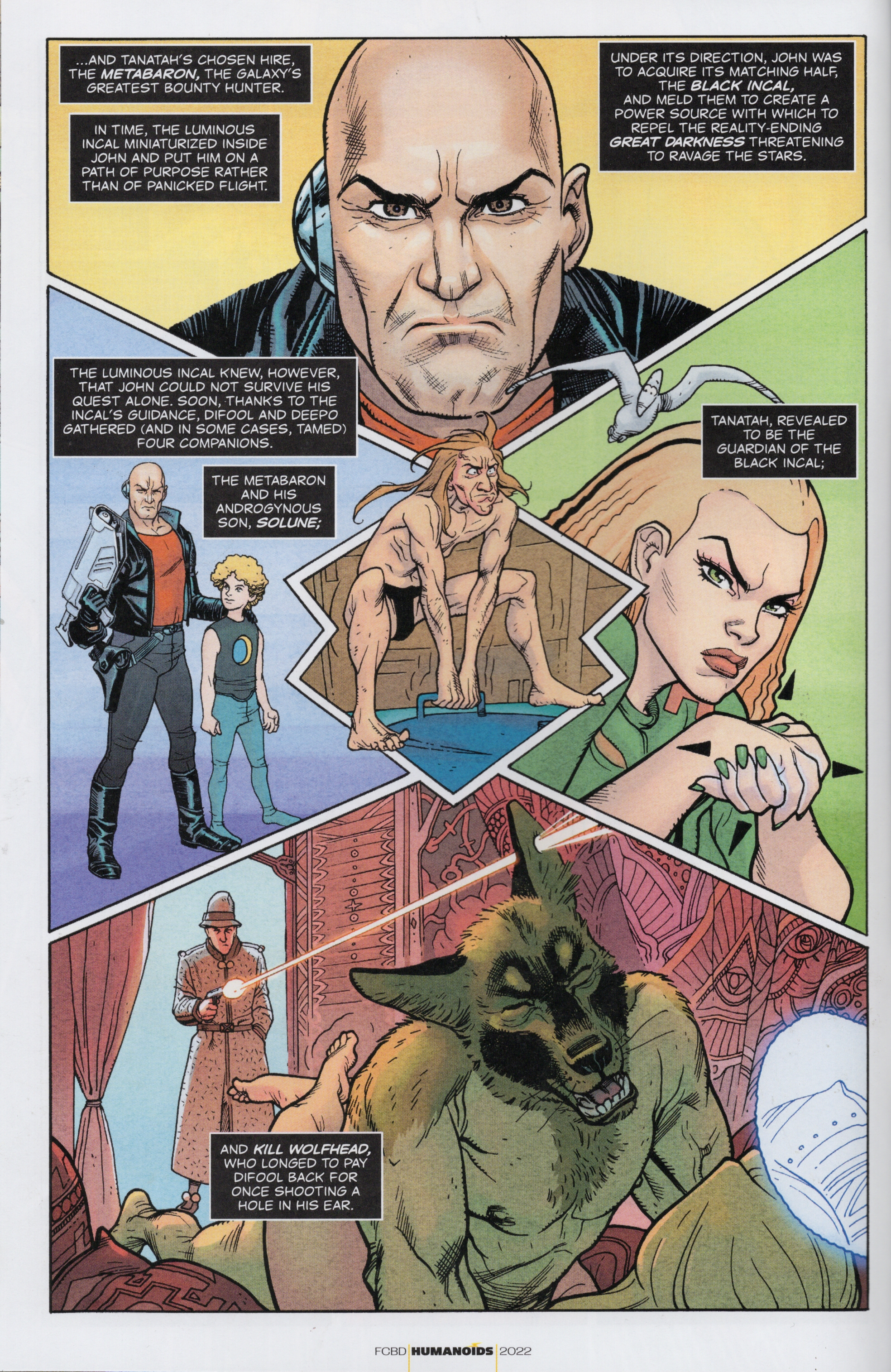 Read online Free Comic Book Day 2022 comic -  Issue # Humanoids The Incal Universe - 6