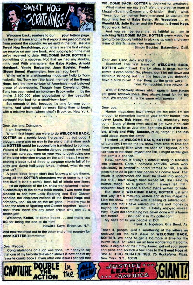 Read online Welcome Back, Kotter comic -  Issue #3 - 19