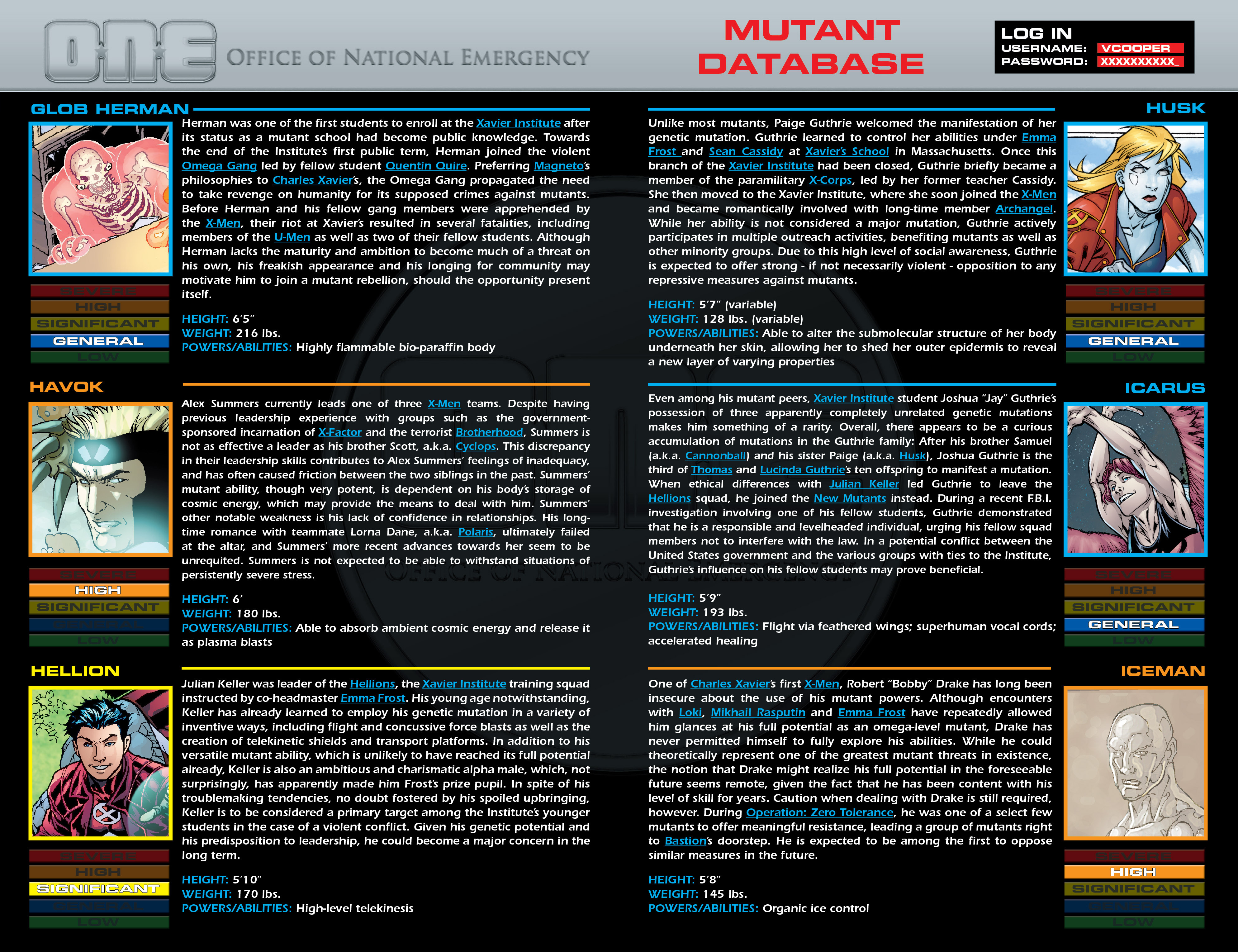 Read online X-Men: The 198 Files comic -  Issue # Full - 11