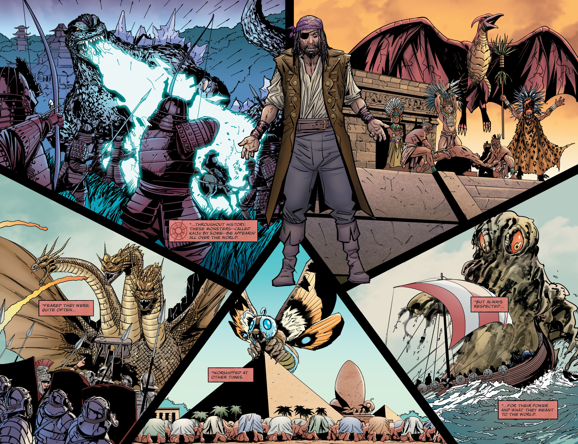 Read online Godzilla: Here There Be Dragons comic -  Issue #3 - 6