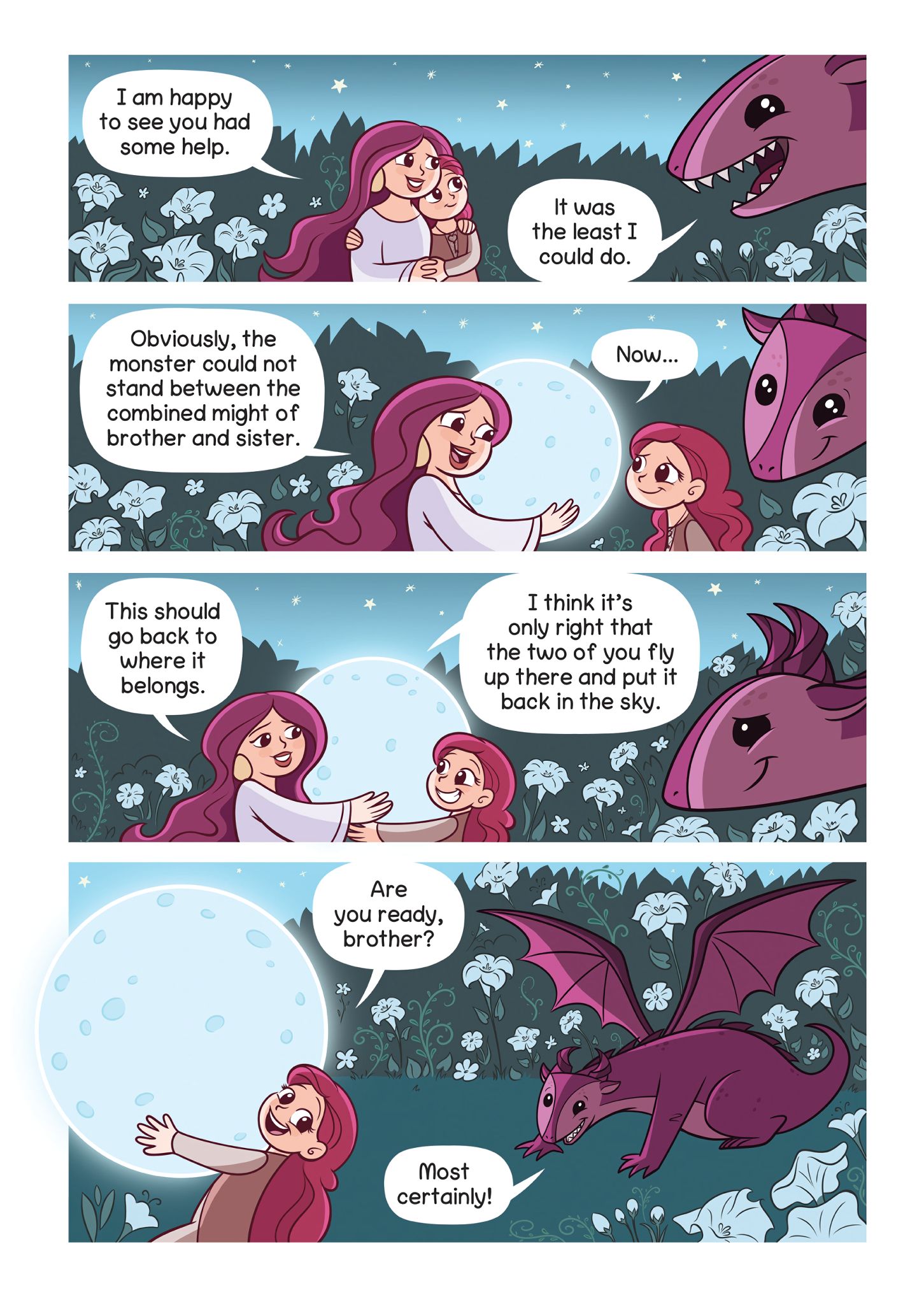 Read online Fae and the Moon comic -  Issue # TPB - 136
