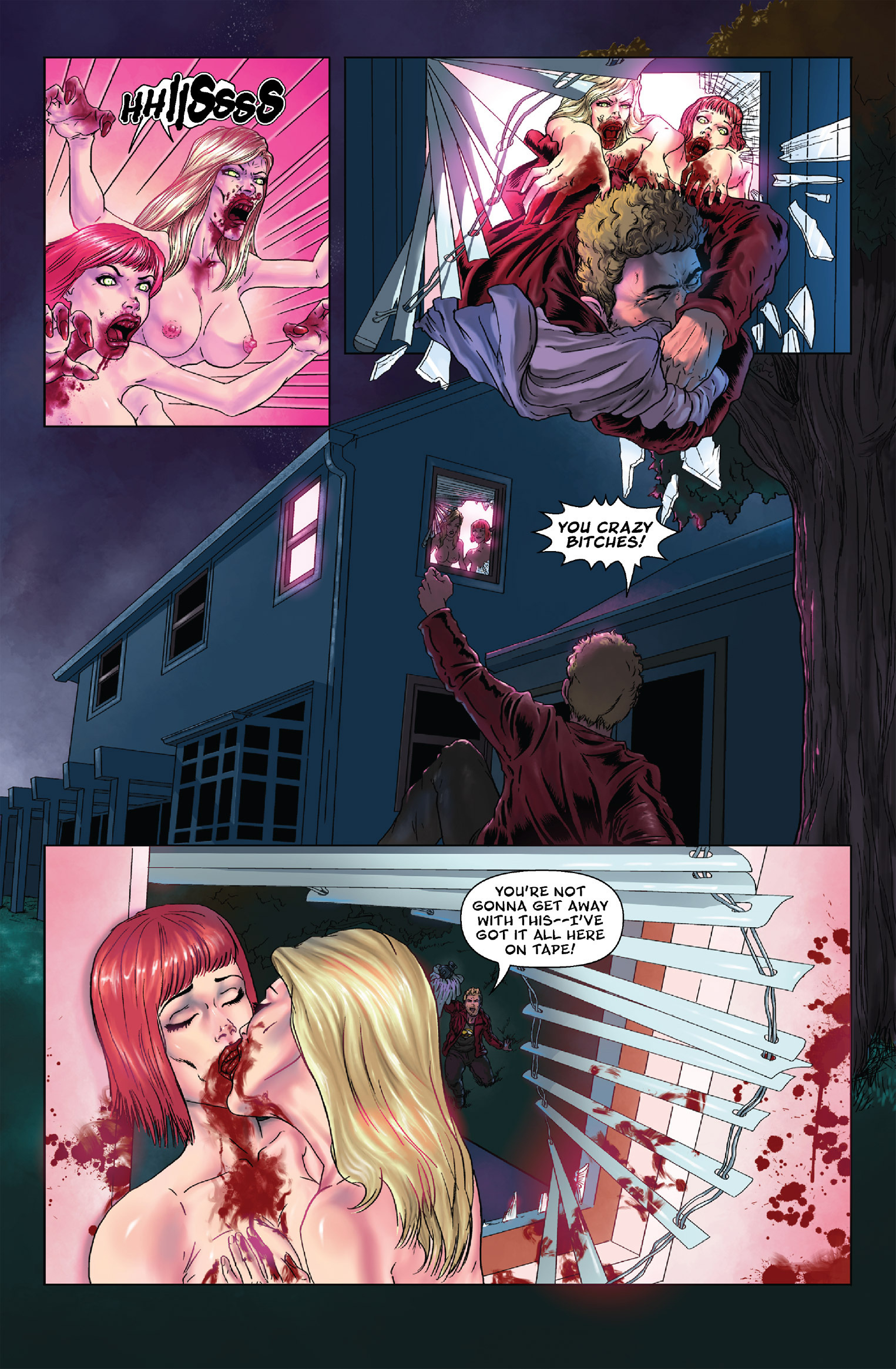 Read online Lesbian Zombies from Outer Space comic -  Issue #1 - 26