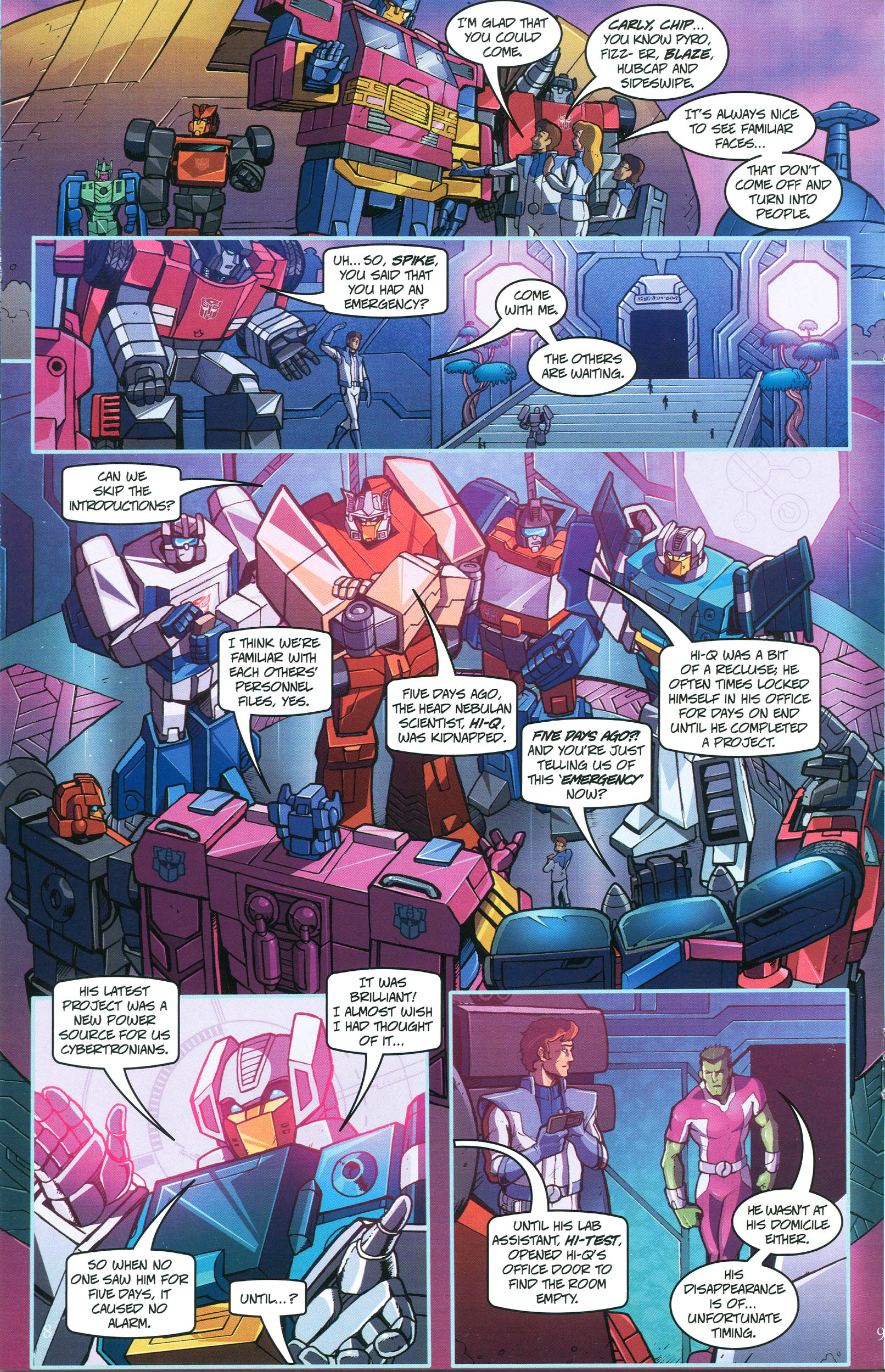 Read online Transformers: Collectors' Club comic -  Issue #45 - 8