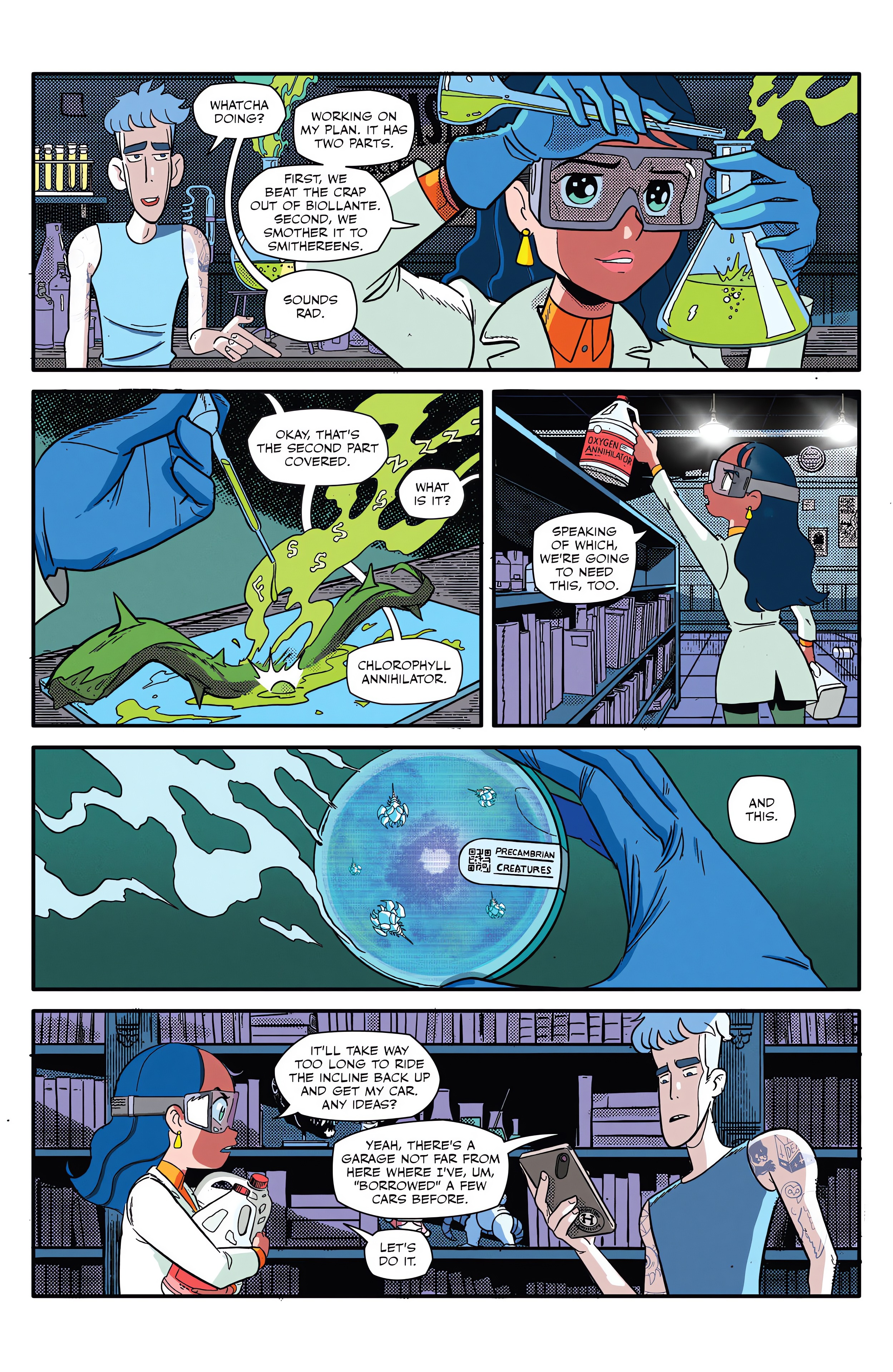 Read online Godzilla Rivals: Biollante Vs. Destoroyah comic -  Issue # Full - 24