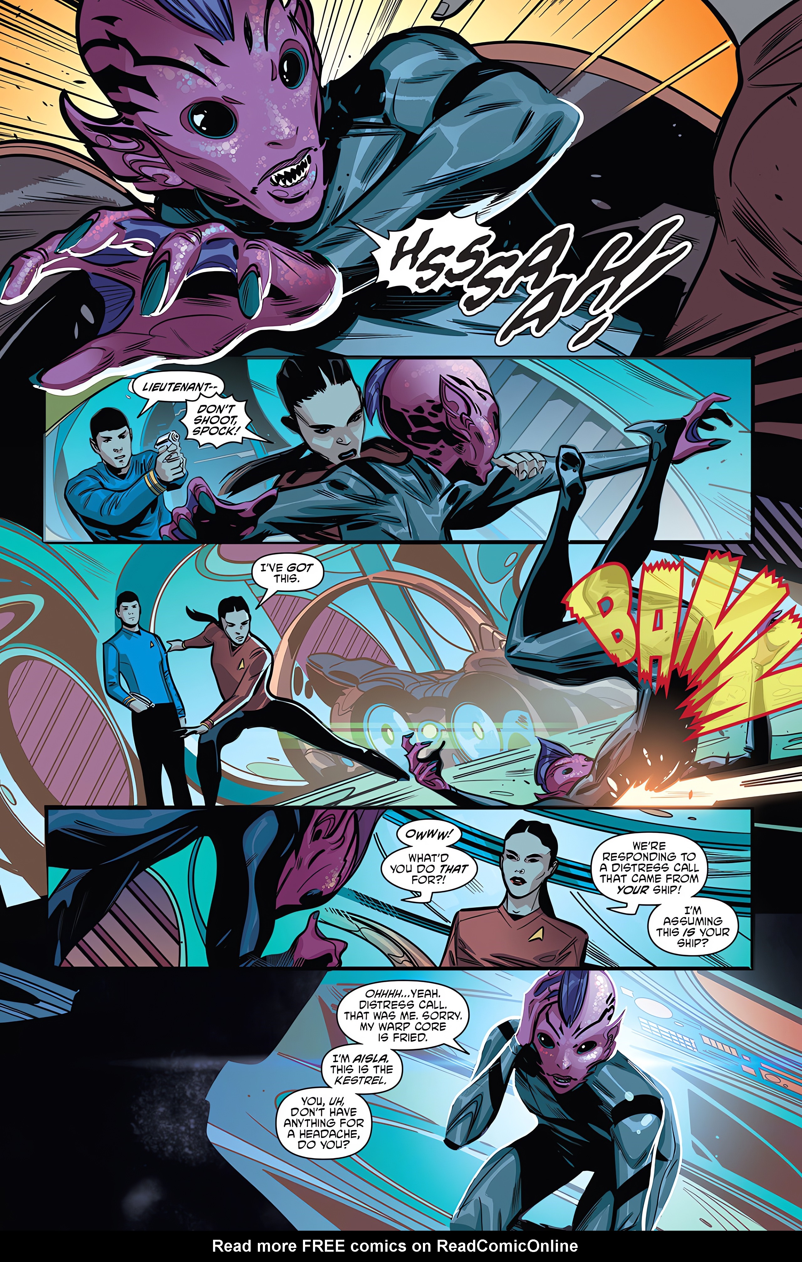 Read online Star Trek: Strange New Worlds - The Scorpius Run comic -  Issue #1 - 7