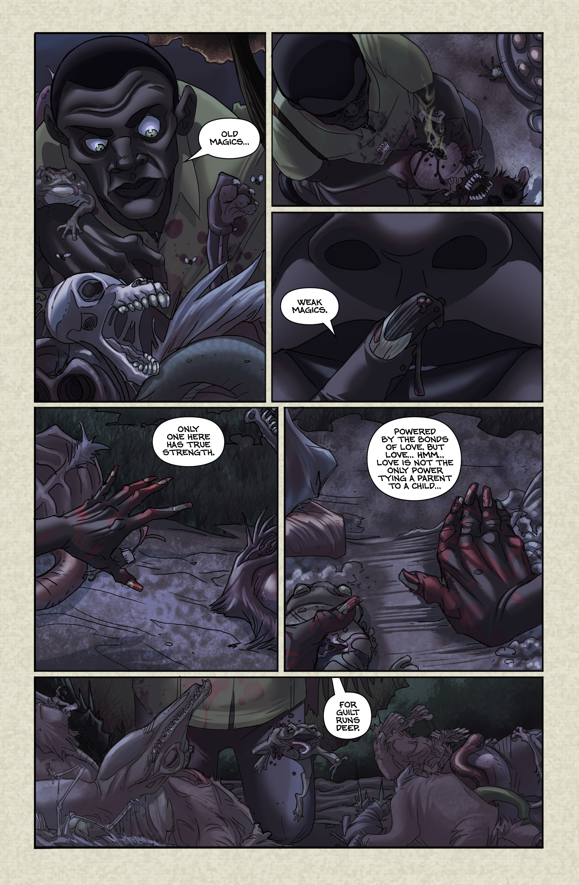 Read online Flesh of White comic -  Issue #3 - 18