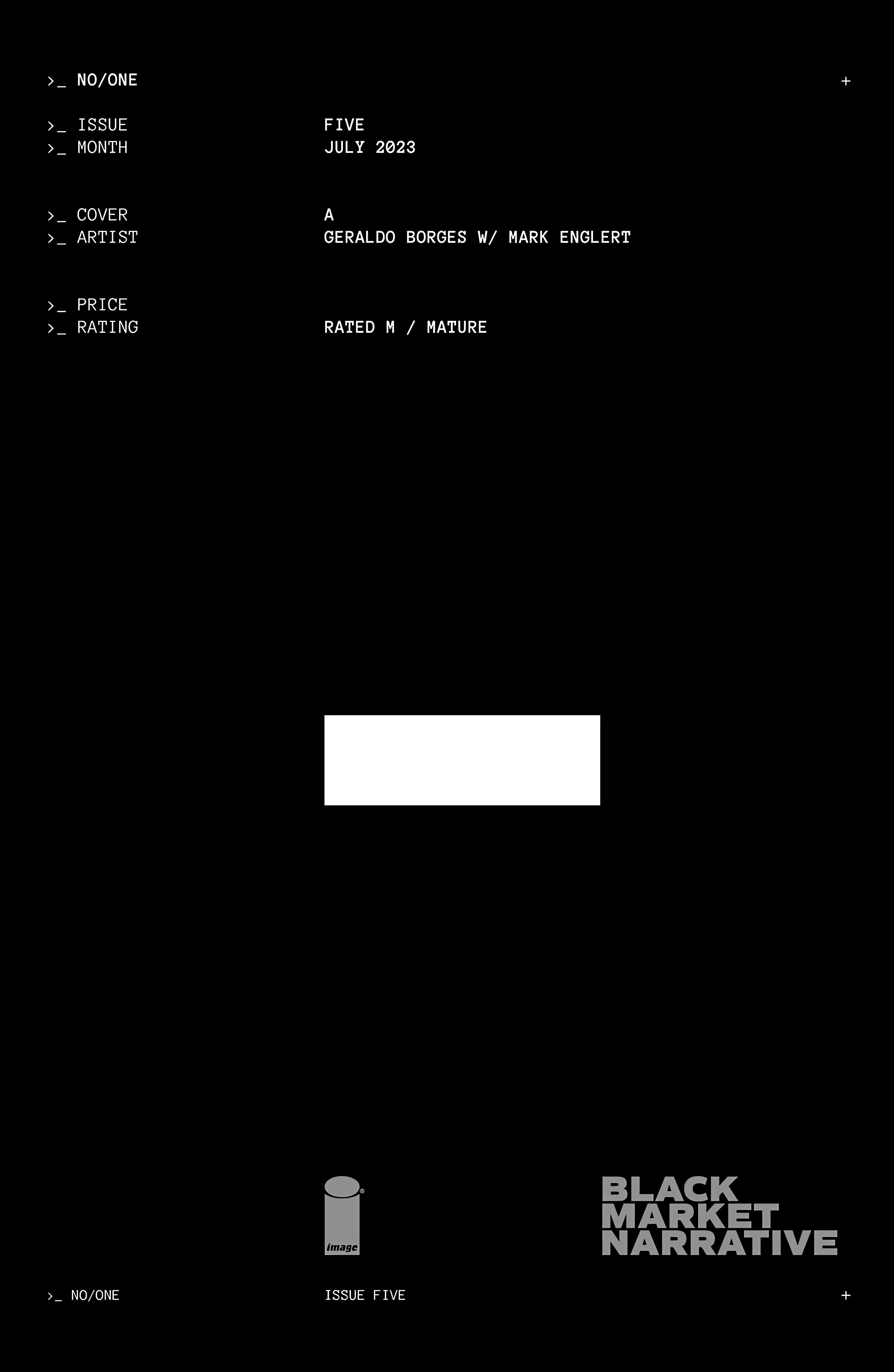 Read online No/One comic -  Issue #5 - 32