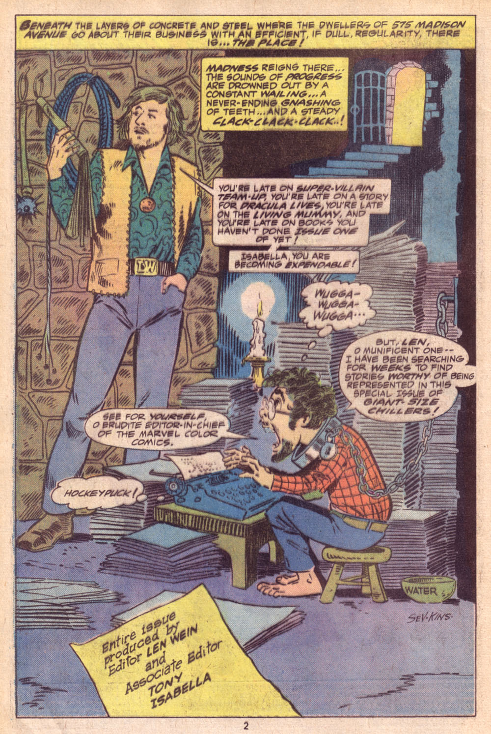 Read online Giant-Size Chillers comic -  Issue #3 - 4