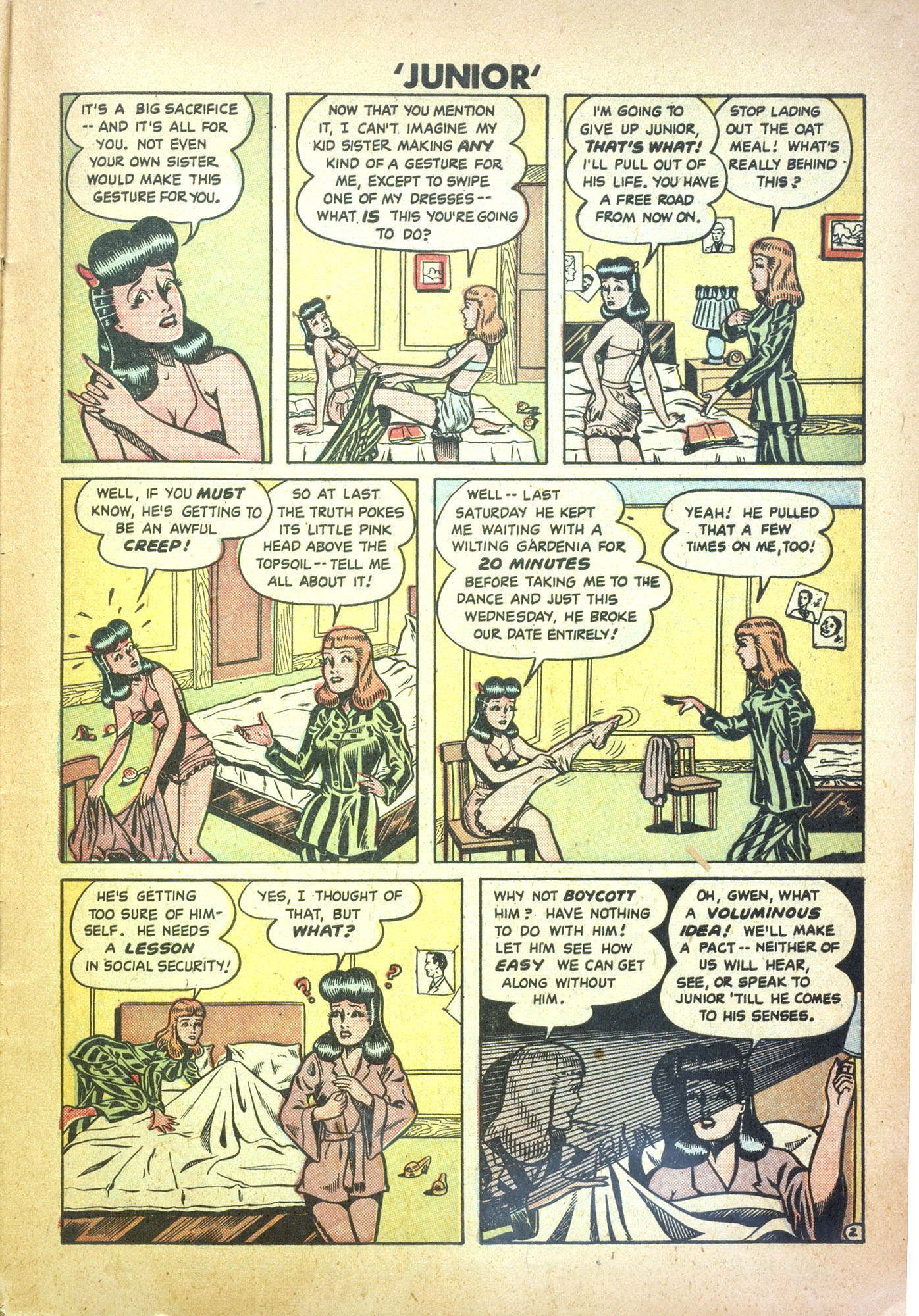 Read online Junior (1947) comic -  Issue #13 - 29