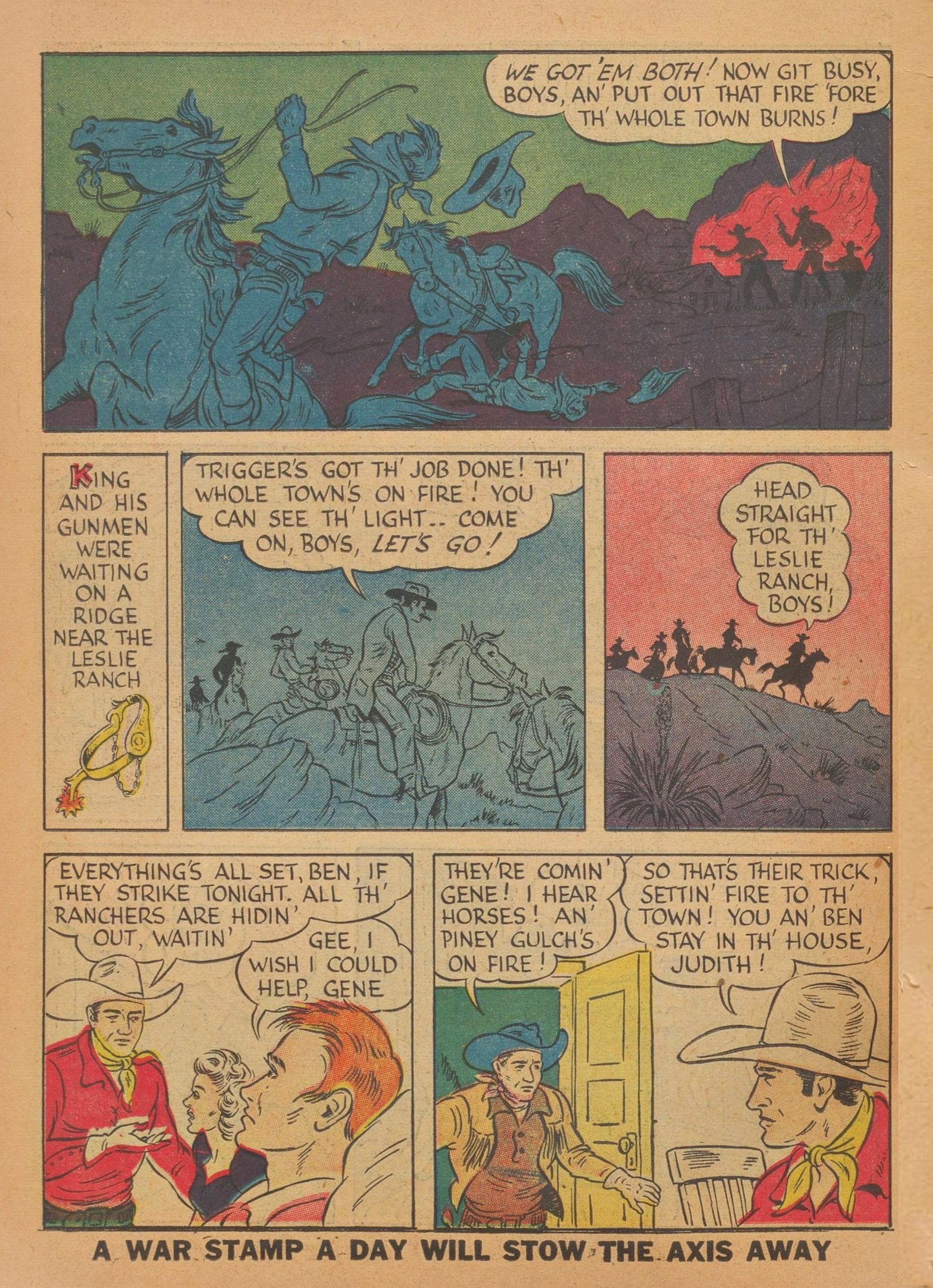 Read online Gene Autry Comics comic -  Issue #6 - 50