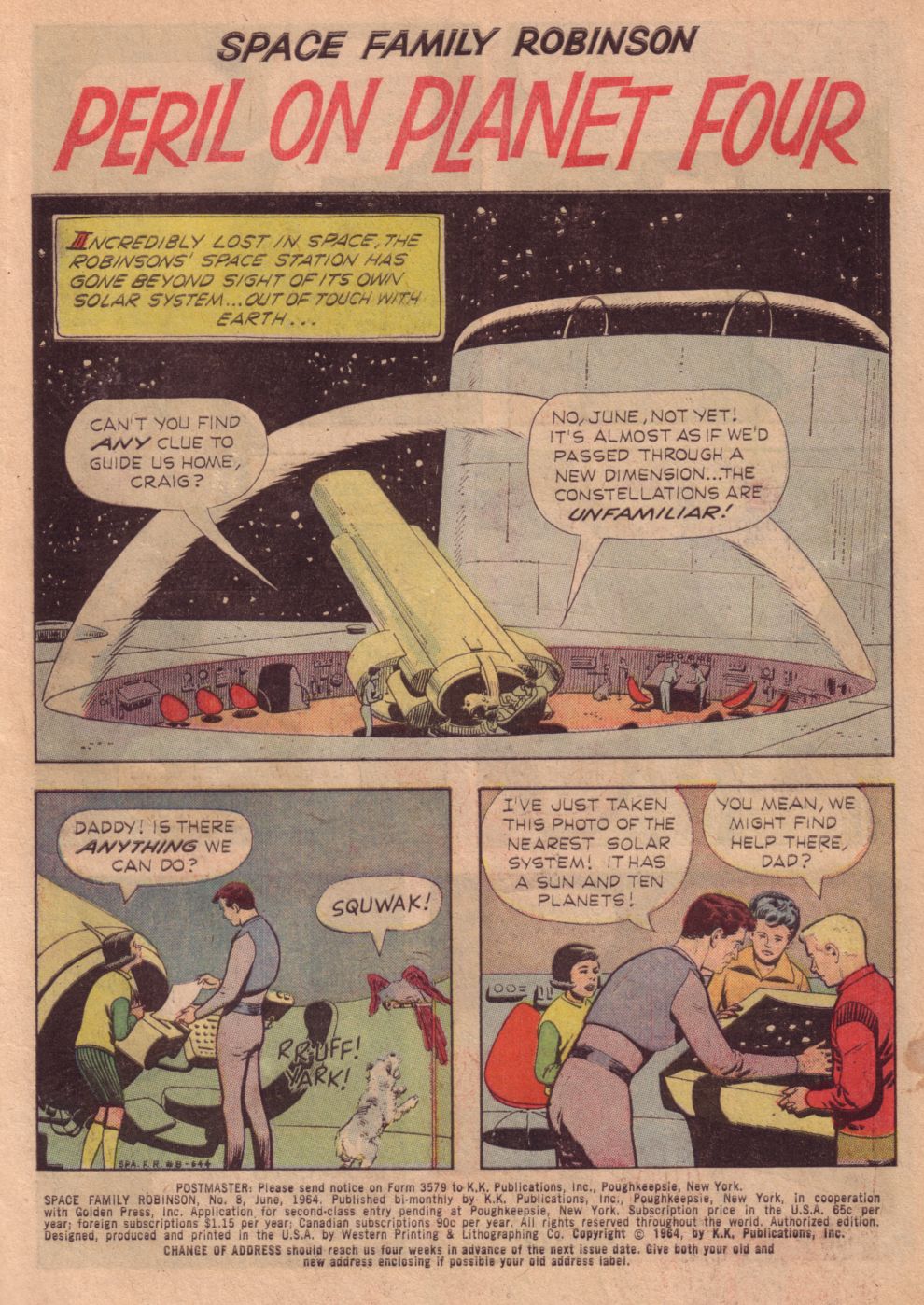 Read online Space Family Robinson comic -  Issue #8 - 3