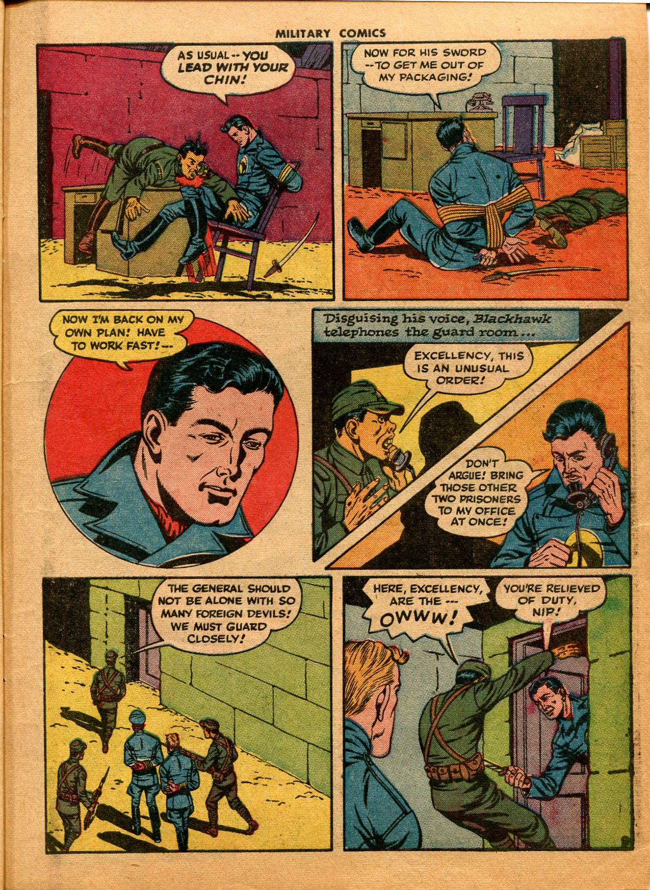Read online Military Comics comic -  Issue #41 - 11