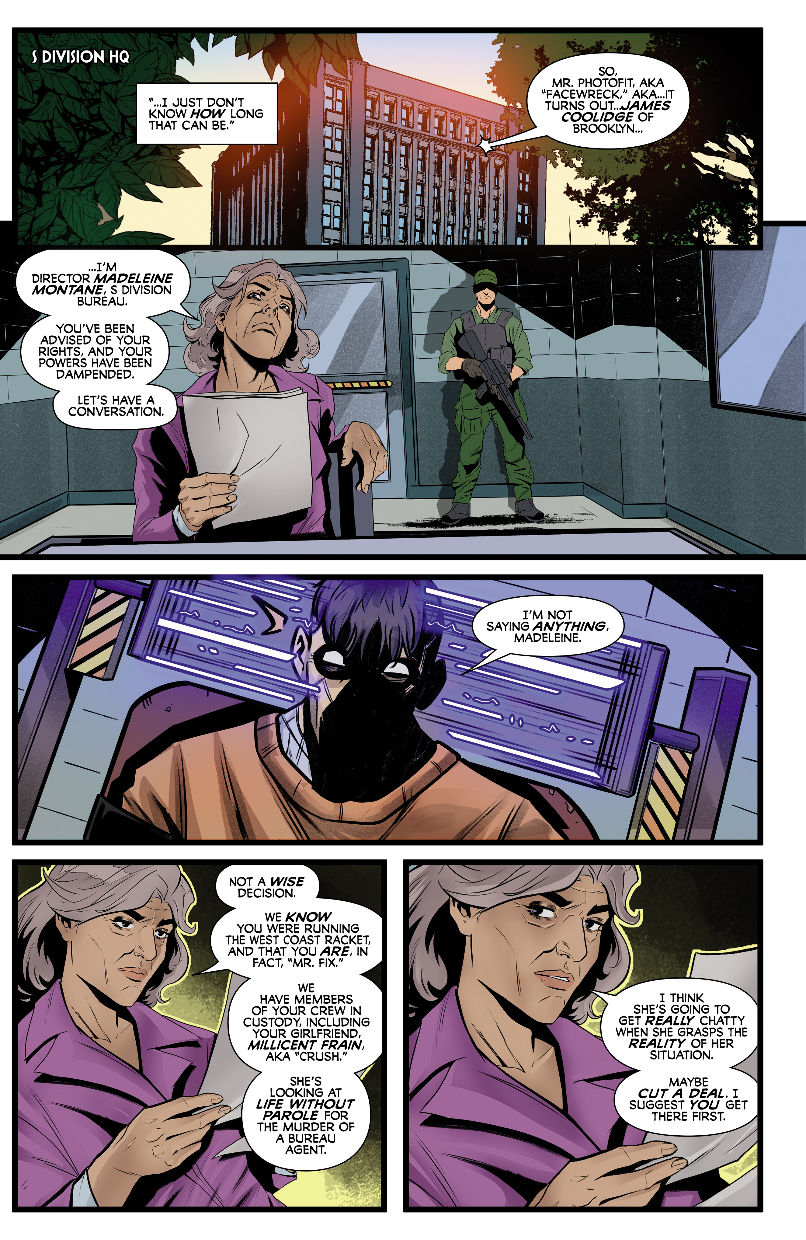 Read online Vampirella Versus The Superpowers comic -  Issue #4 - 21