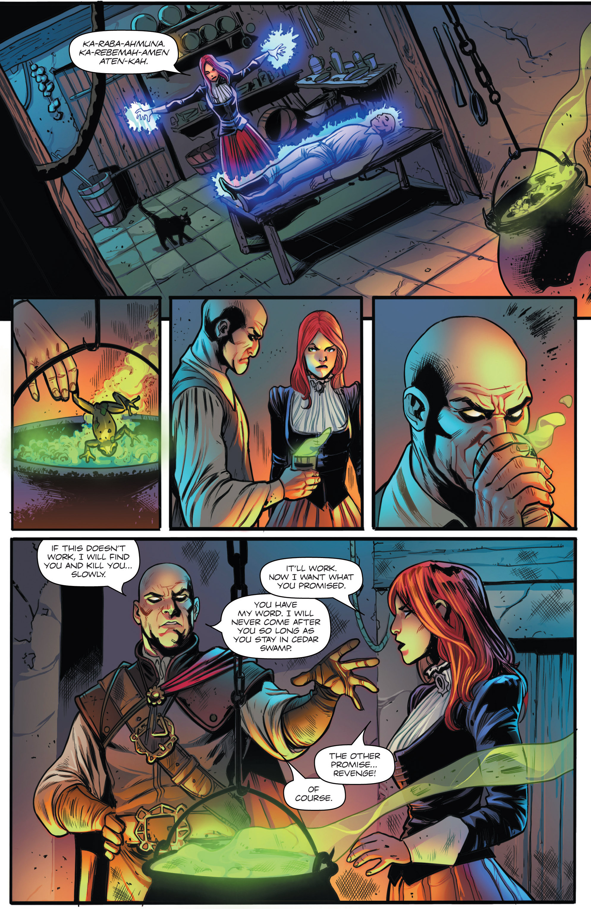 Read online Grimm Fairy Tales presents Coven comic -  Issue #3 - 19