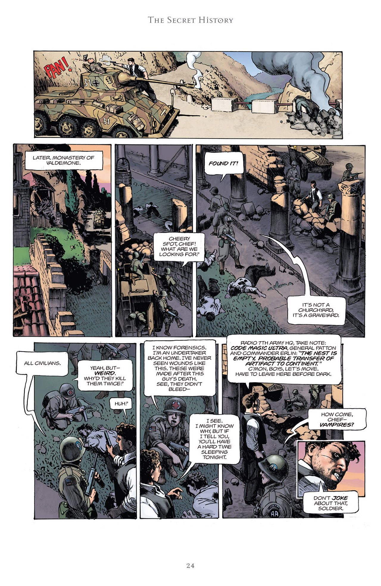 Read online The Secret History comic -  Issue #13 - 25
