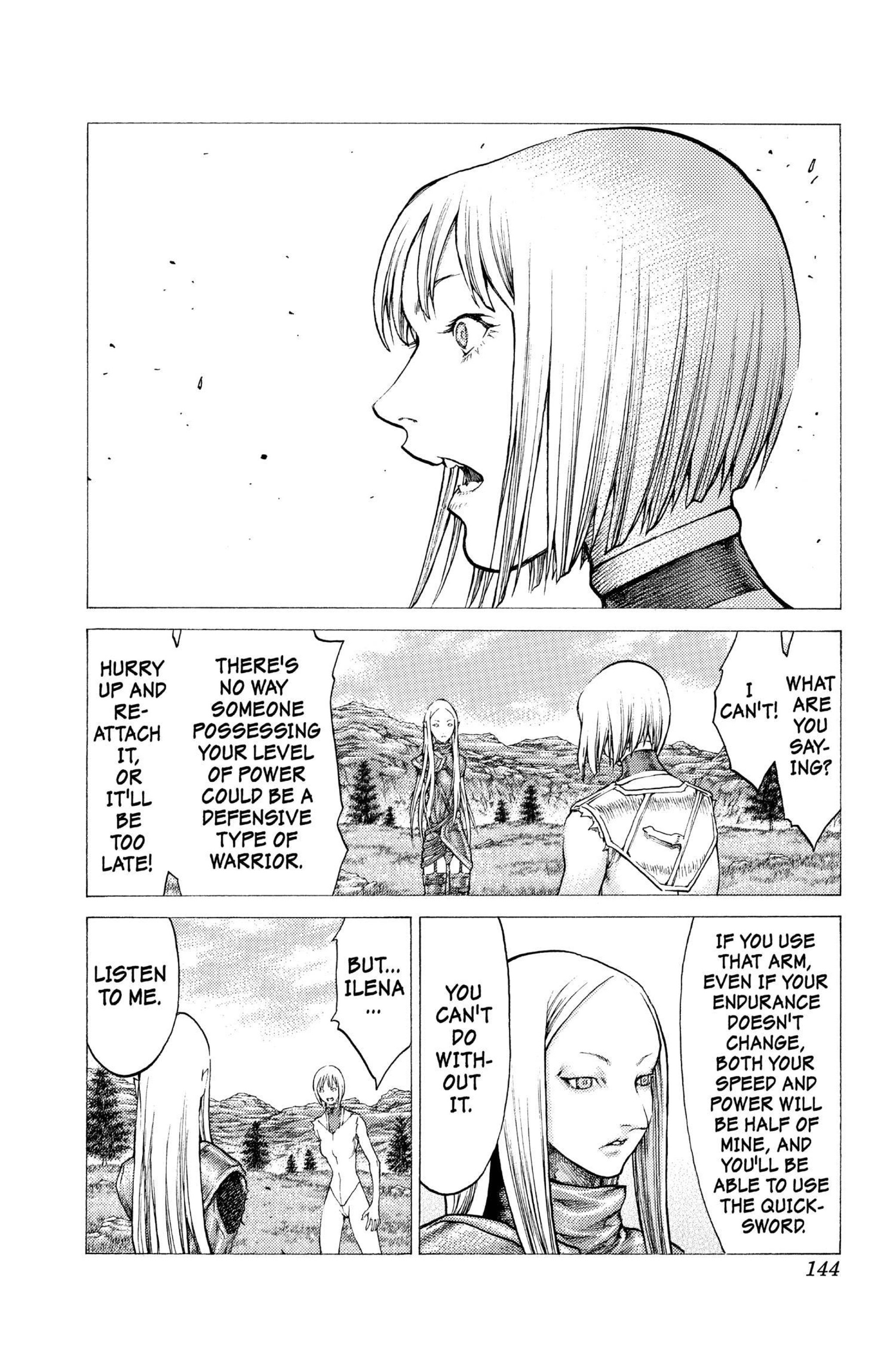 Read online Claymore comic -  Issue #7 - 134