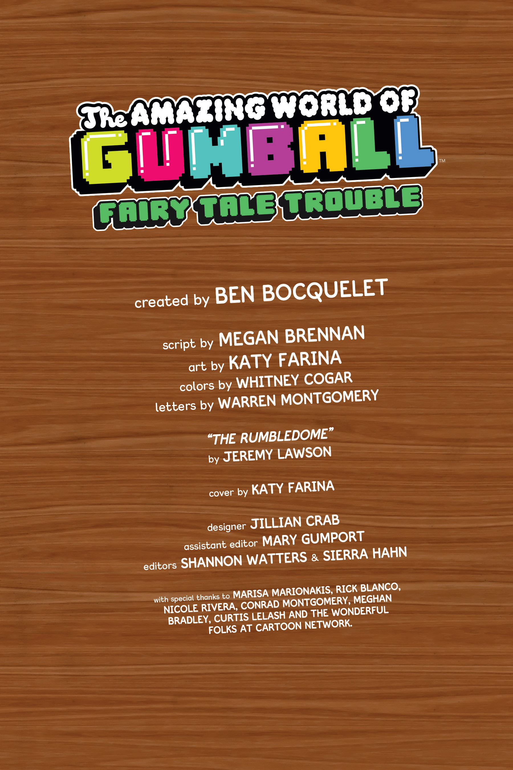 Read online The Amazing World of Gumball: Fairy Tale Trouble comic -  Issue # Full - 4