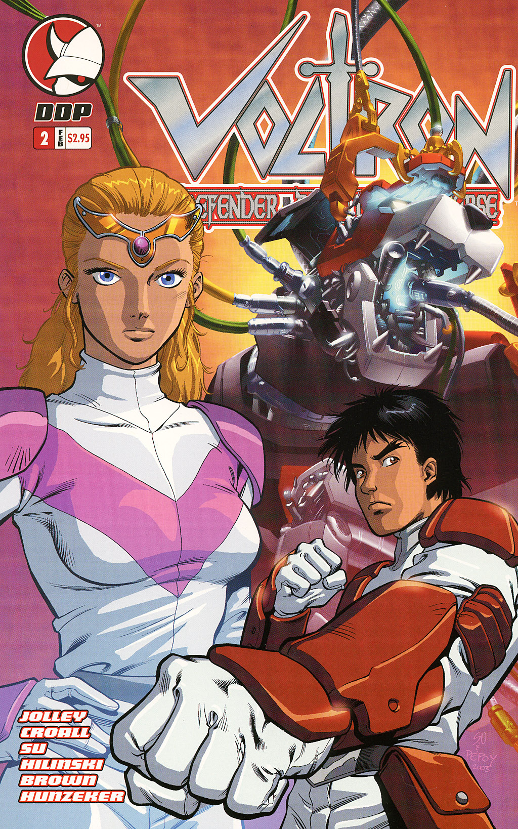 Read online Voltron: Defender of the Universe comic -  Issue #2 - 1