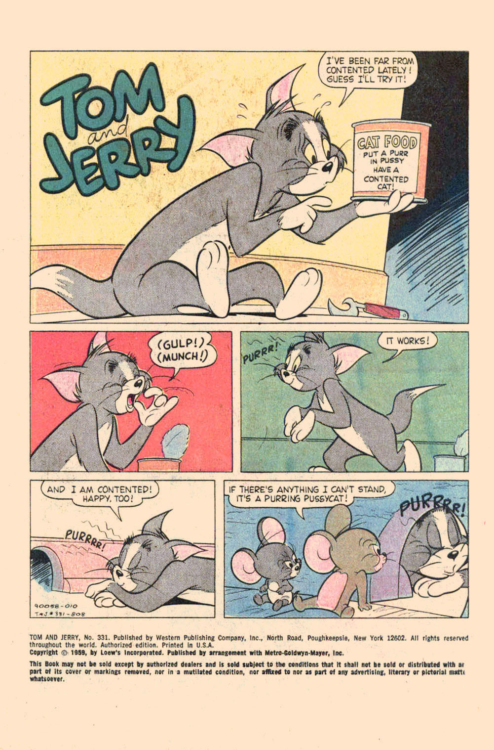 Read online Tom and Jerry comic -  Issue #331 - 3